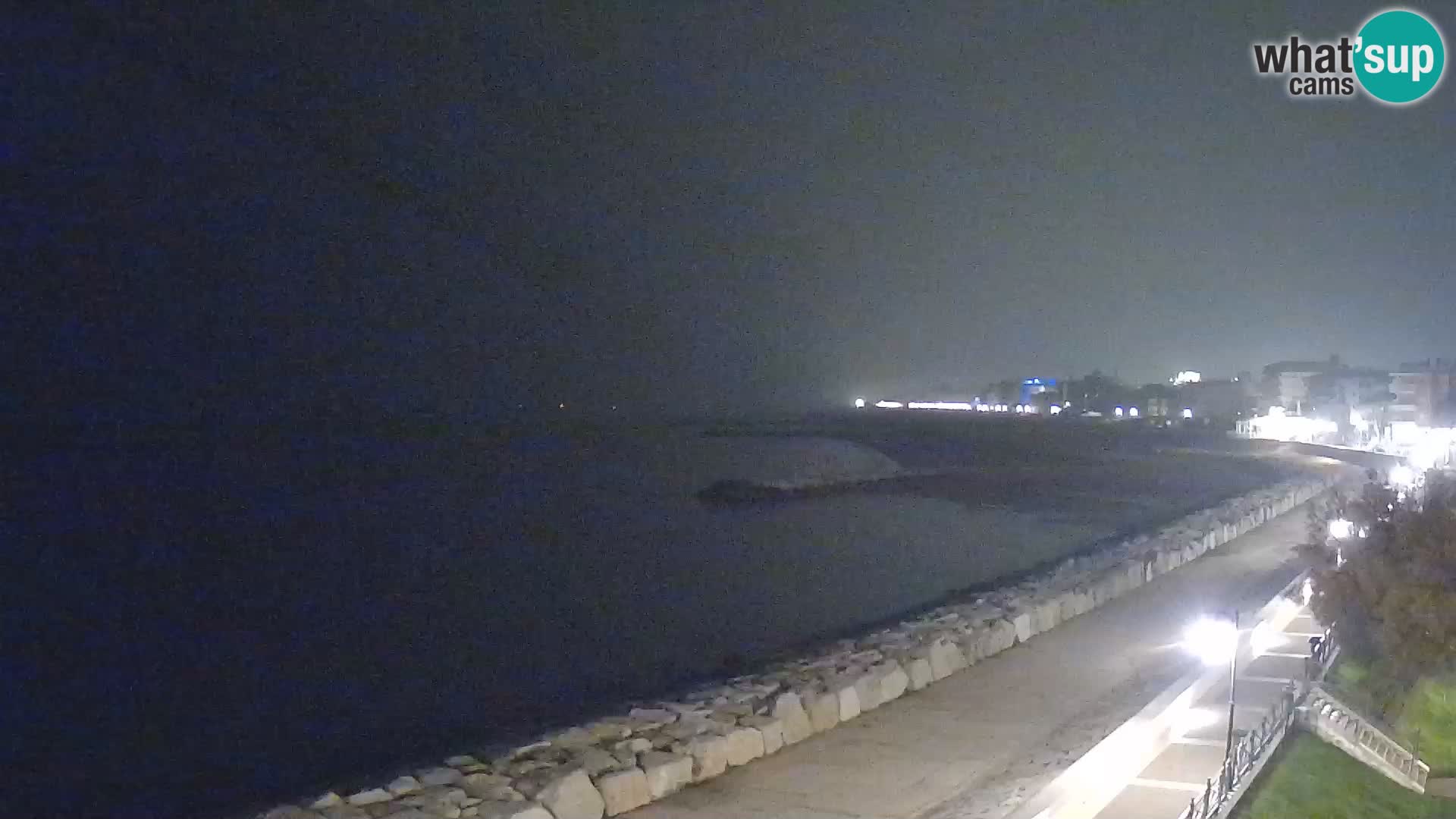 Webcam Caorle Ponente – Vue depuis les Marinai di Caorle