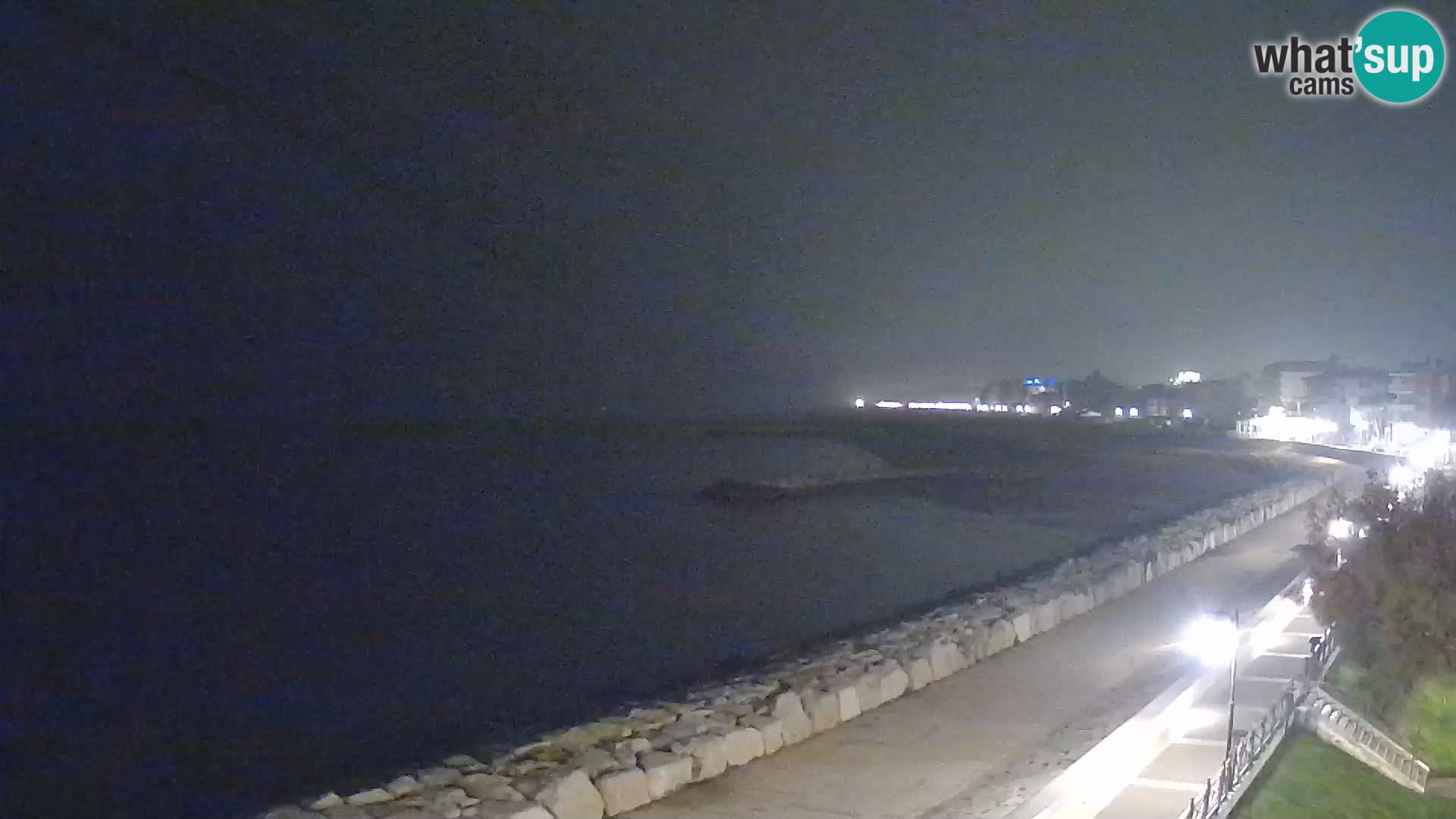 Webcam Caorle Ponente – Vue depuis les Marinai di Caorle