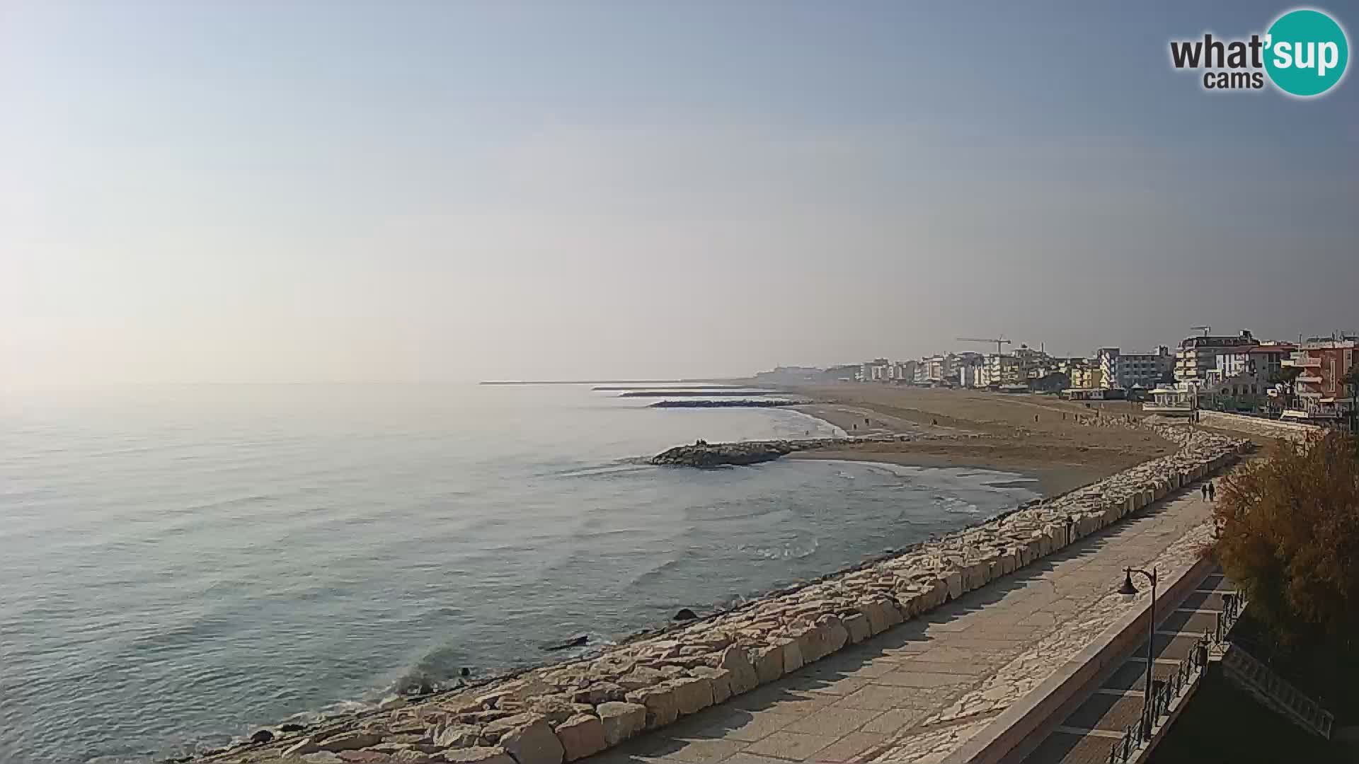 Webcam Caorle Ponente – View from Marinai di Caorle