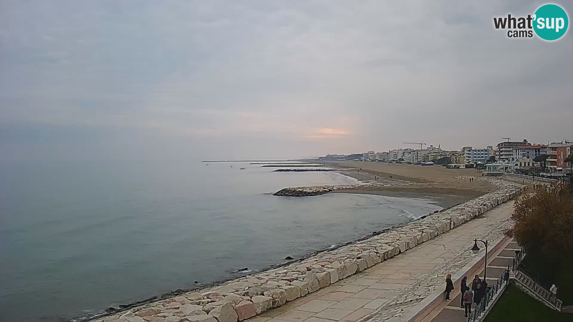 Webcam Caorle Ponente – Vista desde Marinai di Caorle