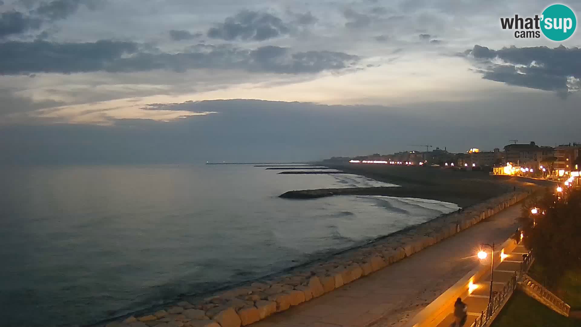 Webcam Caorle Ponente – View from Marinai di Caorle