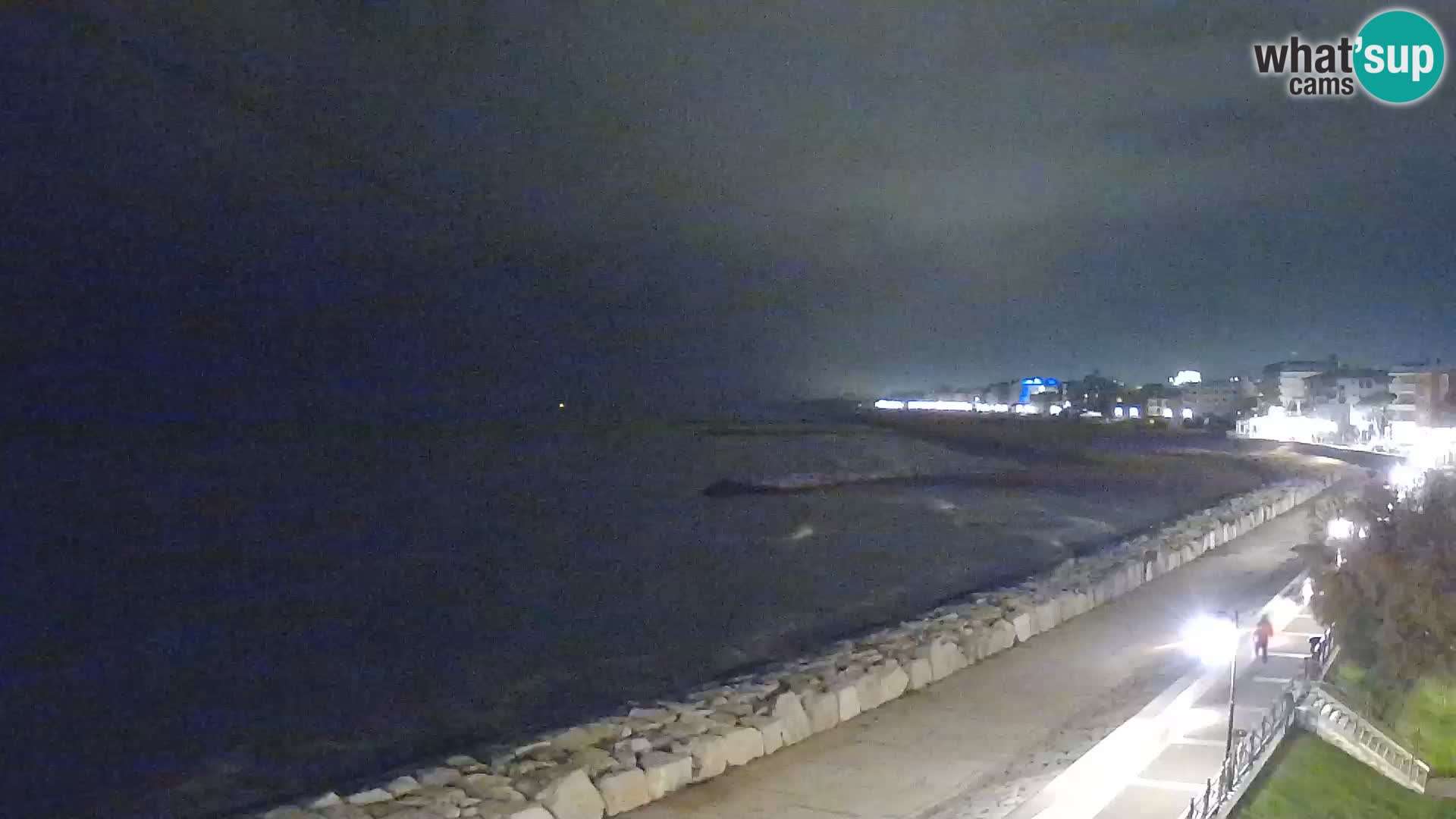 Webcam Caorle Ponente – Blick von Marinai di Caorle