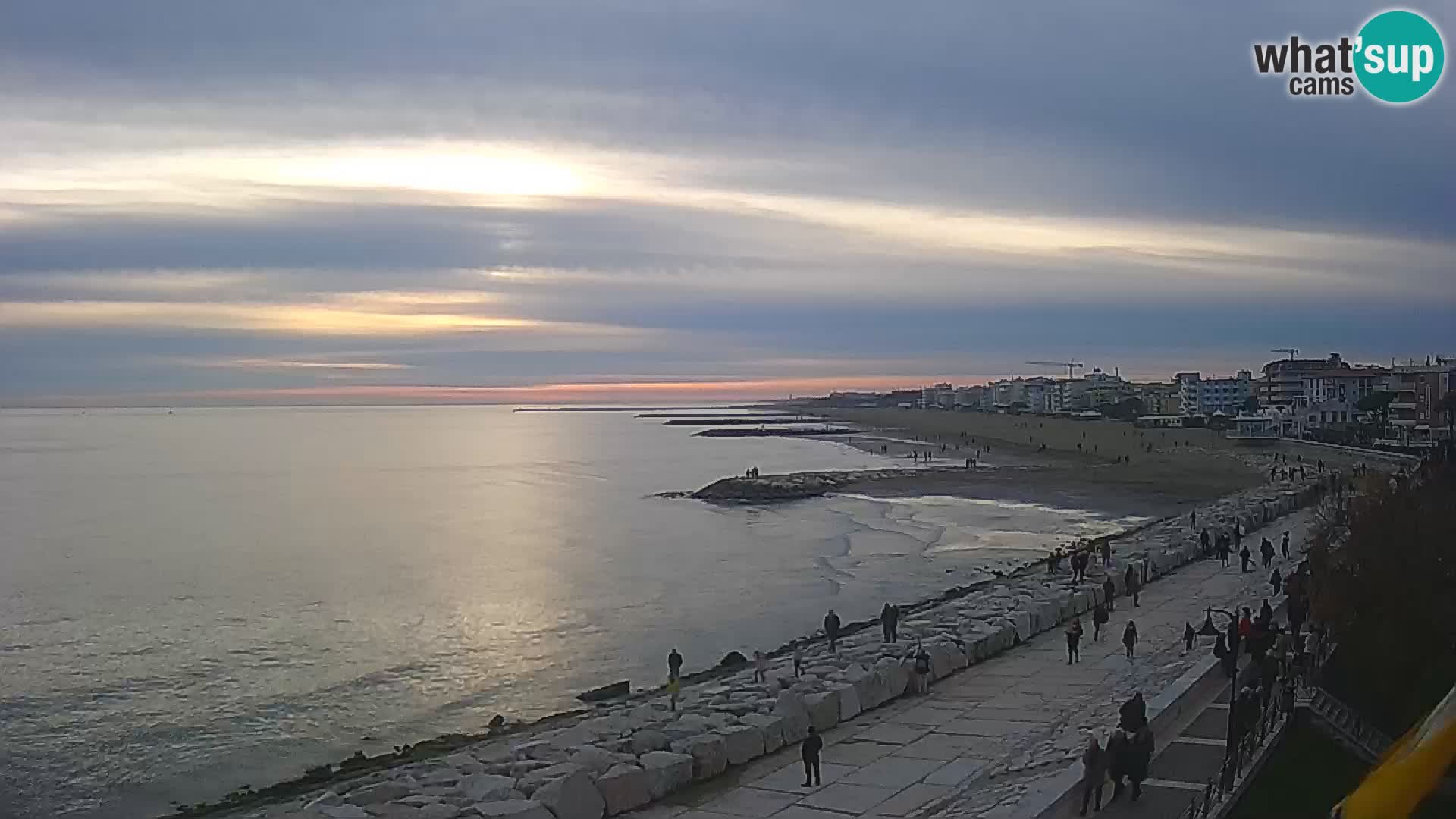 Kamera Caorle Ponente – Pogled iz “Marinai di Caorle”