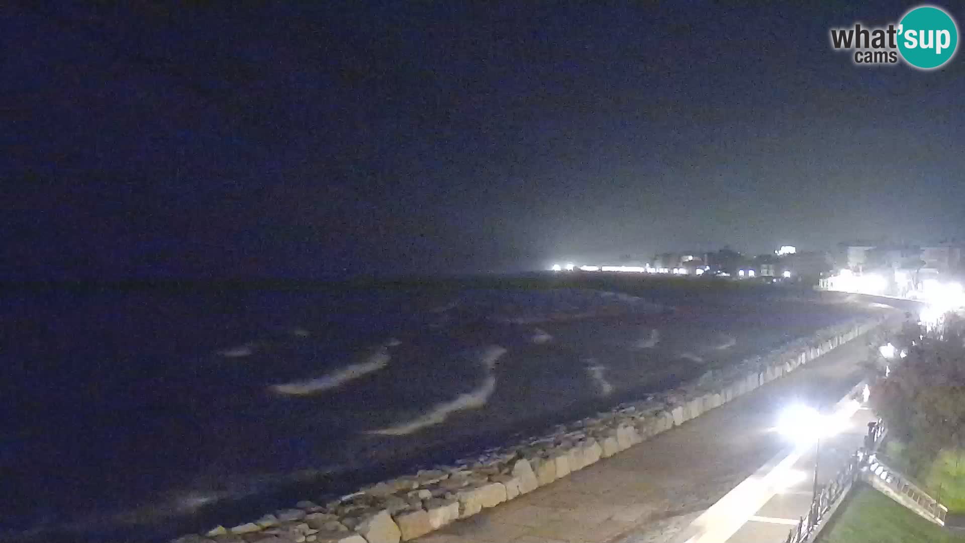 Webcam Caorle Ponente – View from Marinai di Caorle