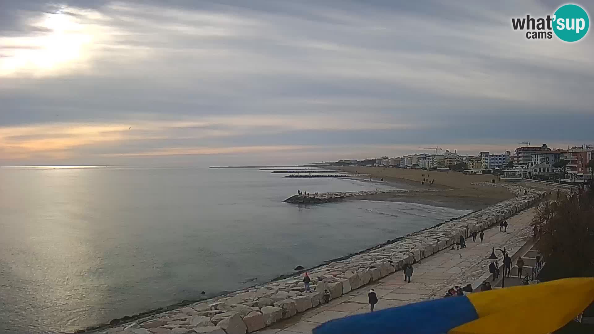 Webcam Caorle Ponente – panorama dall’ASS. Marinai di Caorle