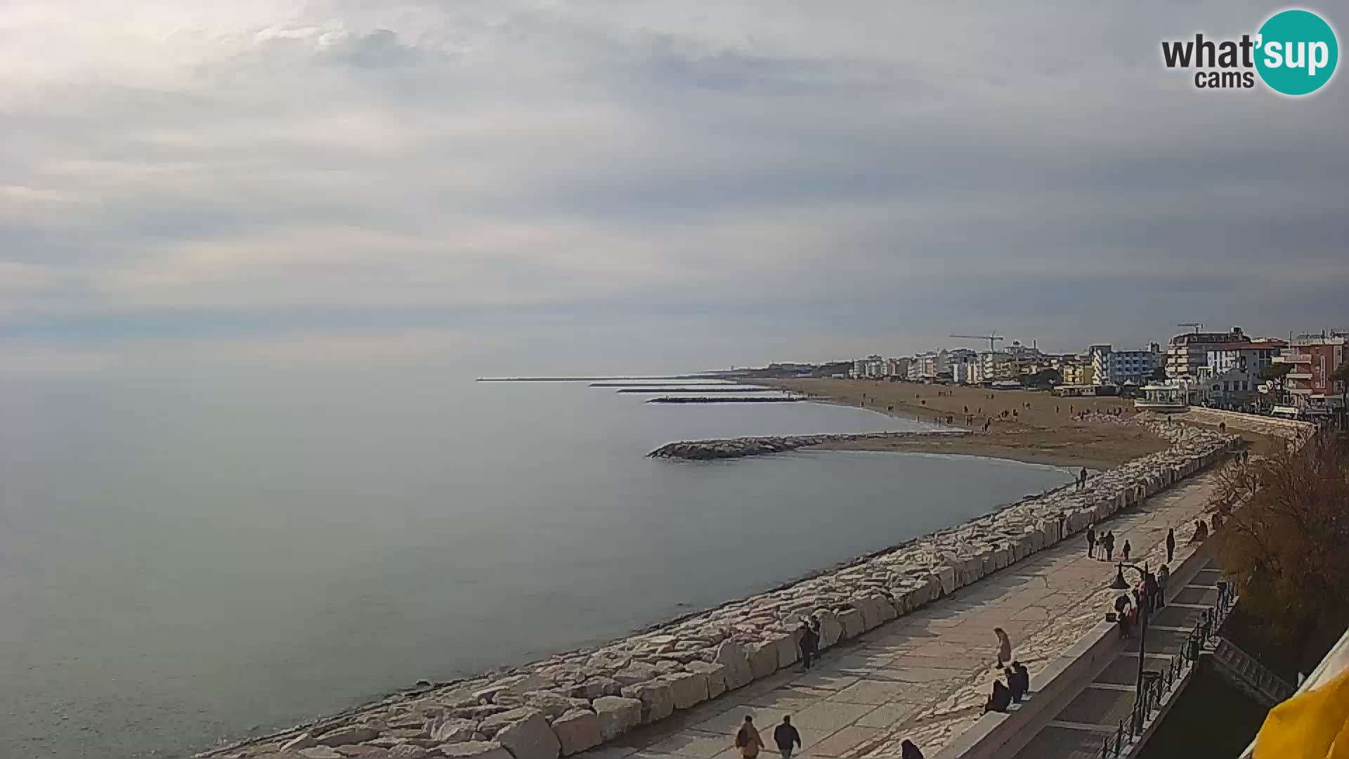 Webcam Caorle Ponente – panorama dall’ASS. Marinai di Caorle