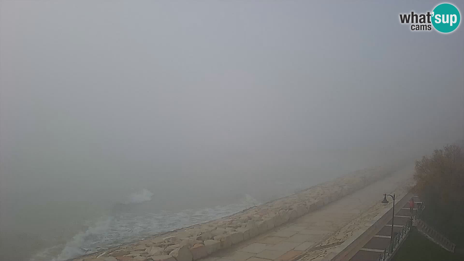 Webcam Caorle Ponente – Vue depuis les Marinai di Caorle