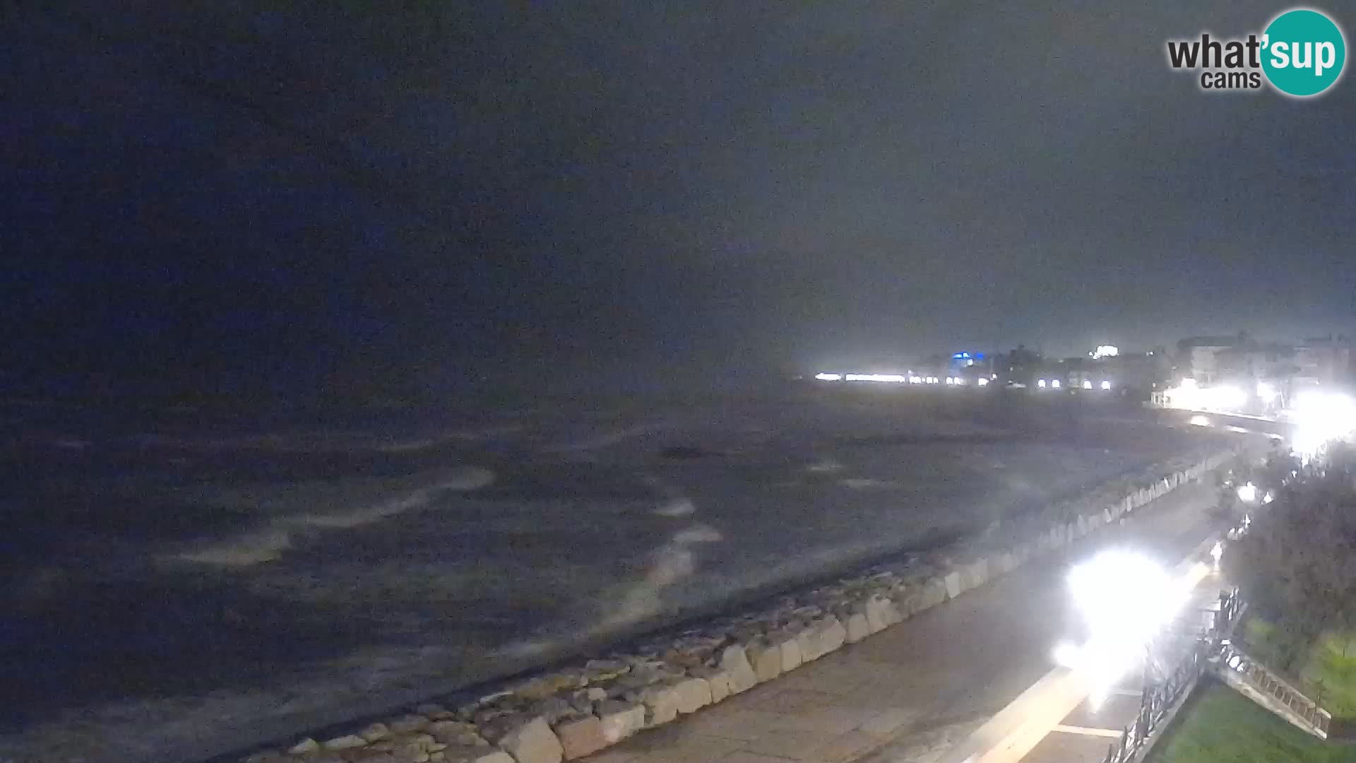 Webcam Caorle Ponente – Blick von Marinai di Caorle