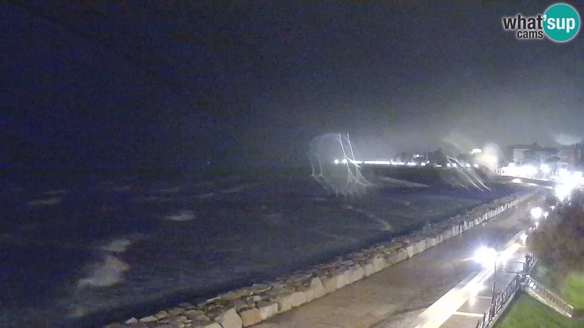 Webcam Caorle Ponente – Vue depuis les Marinai di Caorle