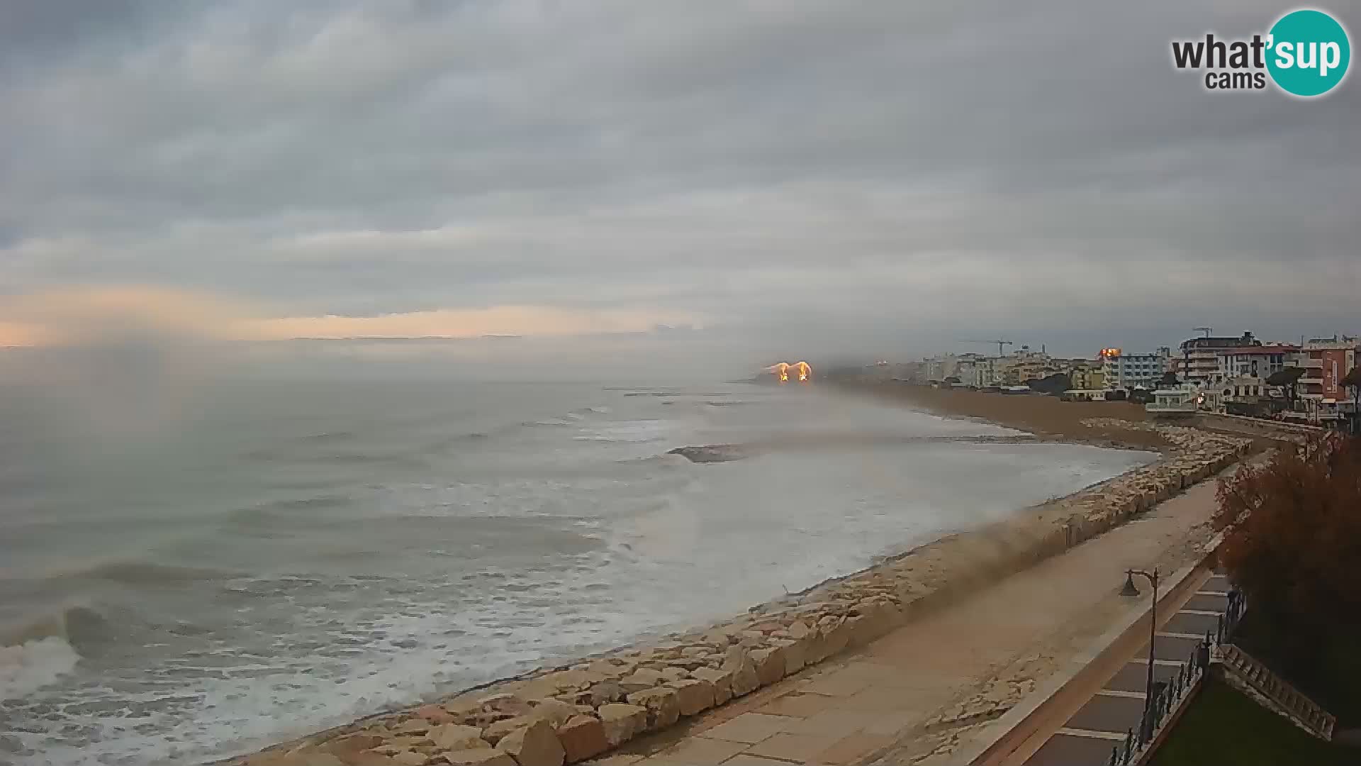 Webcam Caorle Ponente – Blick von Marinai di Caorle