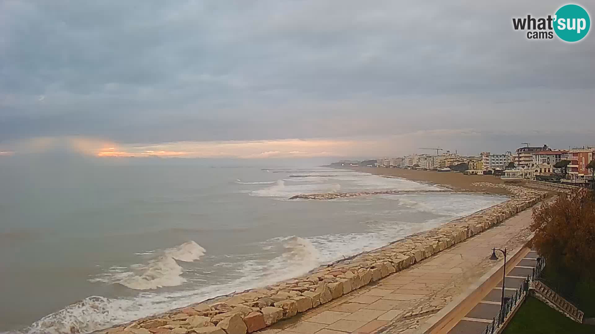 Kamera Caorle Ponente – Pogled iz “Marinai di Caorle”