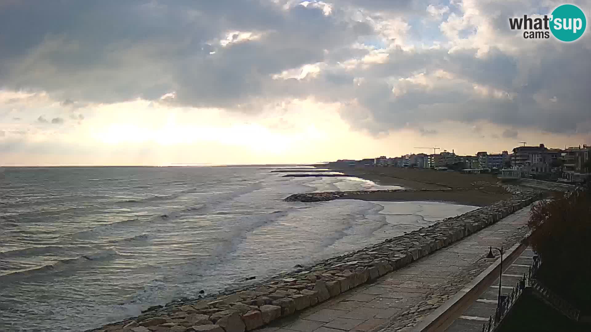 Webcam Caorle Ponente – panorama dall’ASS. Marinai di Caorle