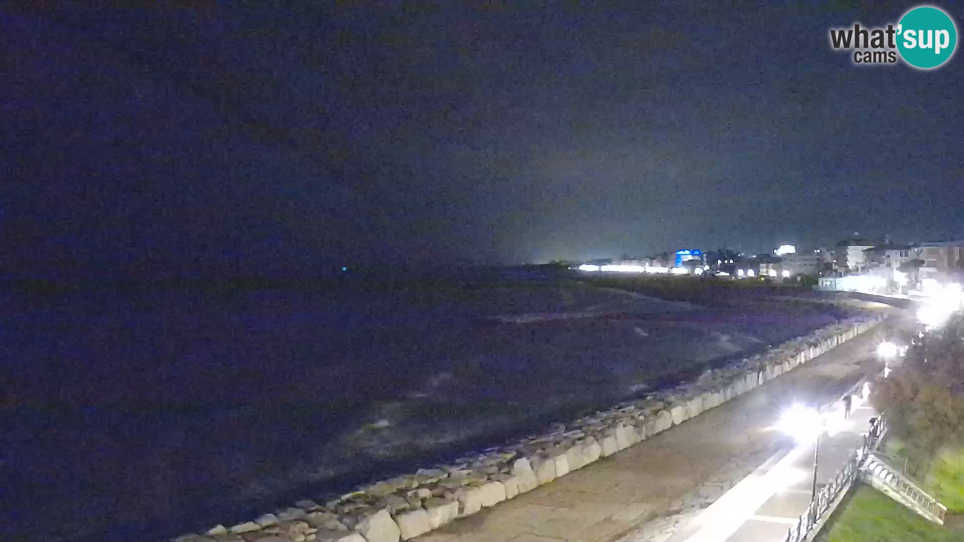 Webcam Caorle Ponente – Vue depuis les Marinai di Caorle