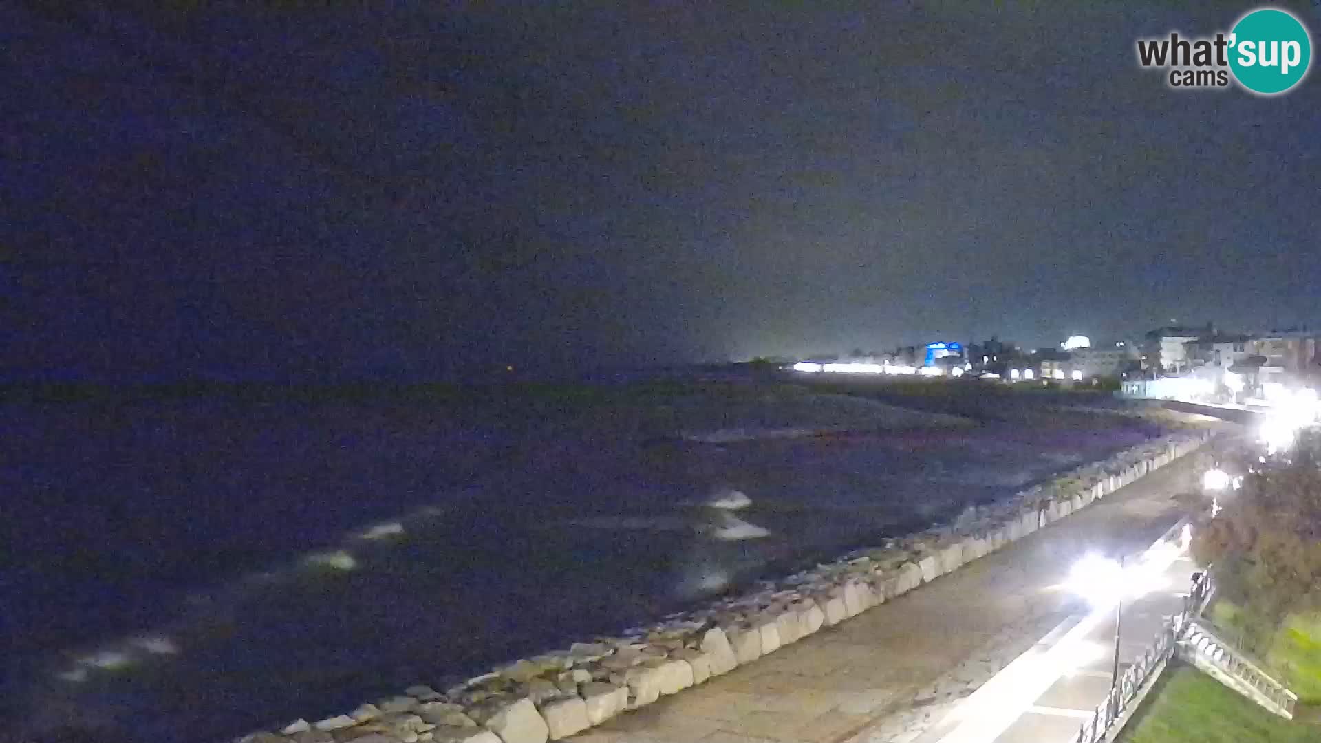 Webcam Caorle Ponente – Blick von Marinai di Caorle