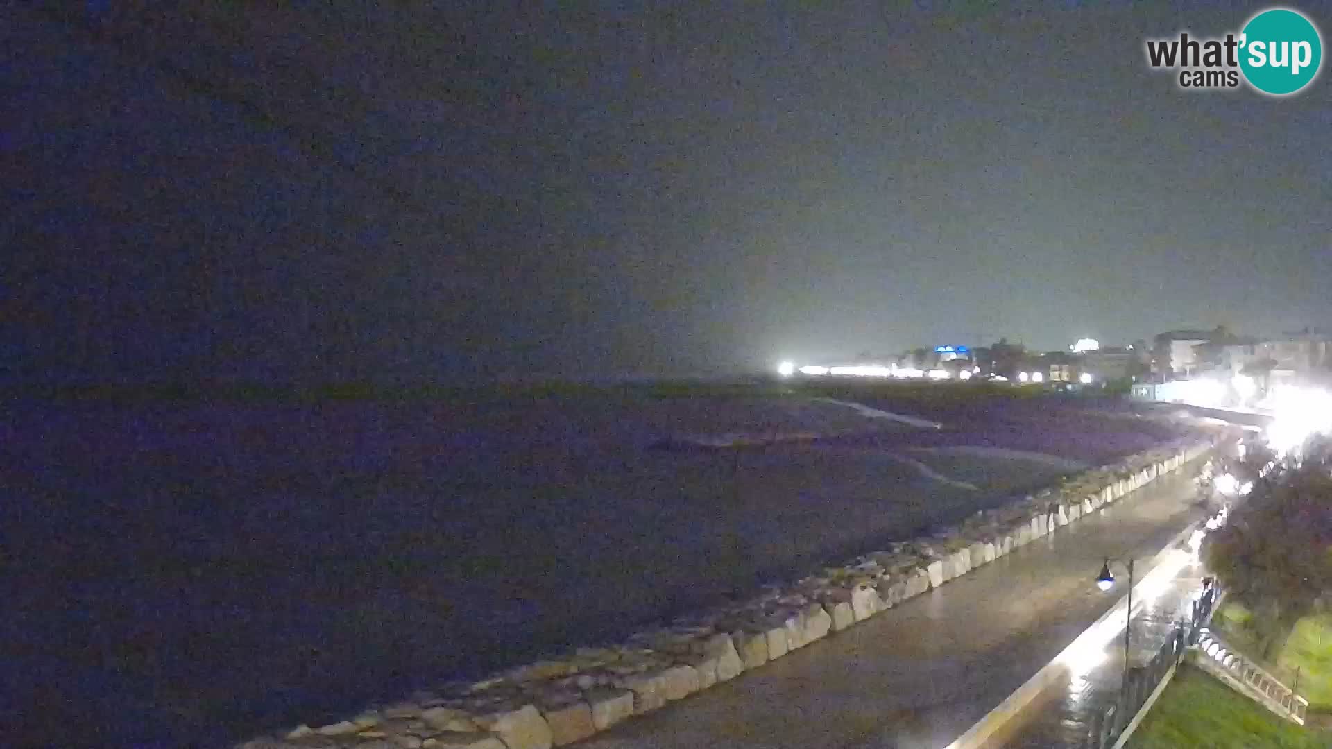 Webcam Caorle Ponente – Vue depuis les Marinai di Caorle