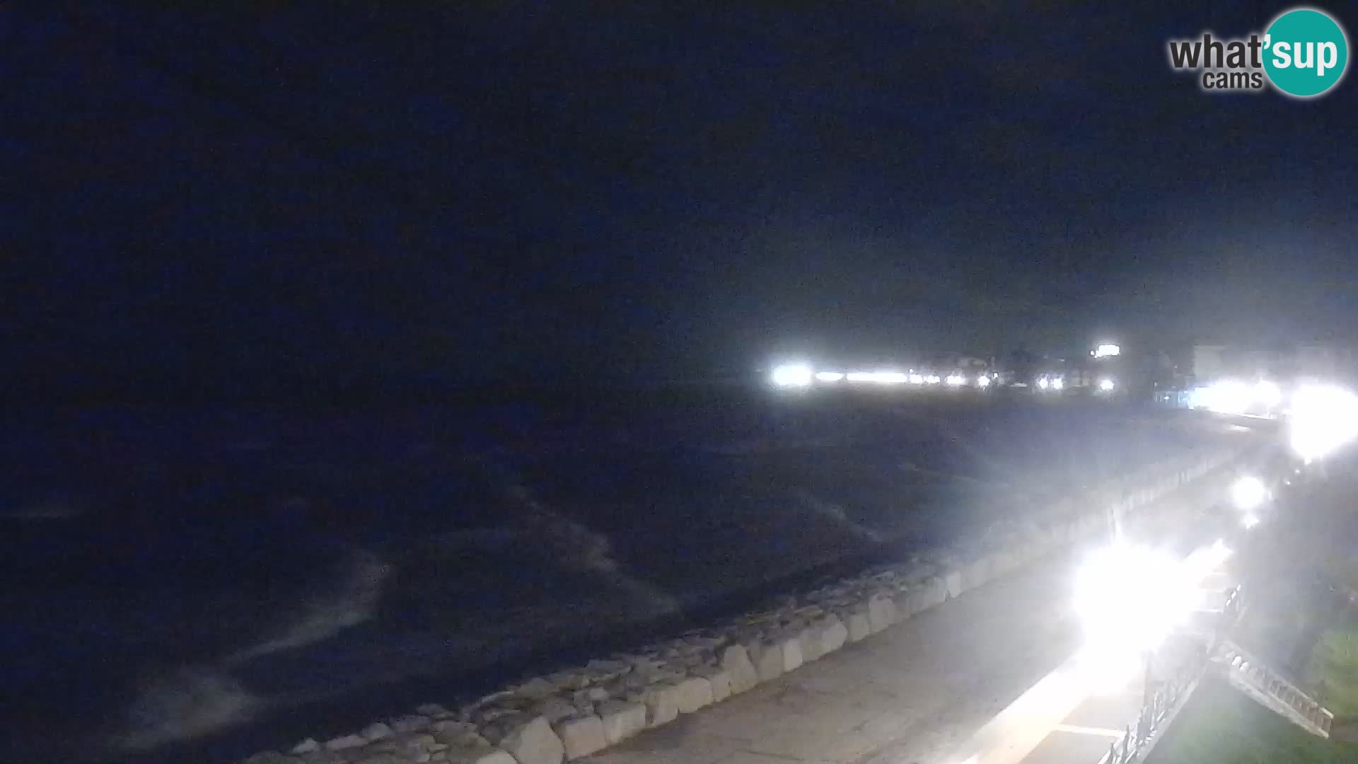 Webcam Caorle Ponente – Blick von Marinai di Caorle