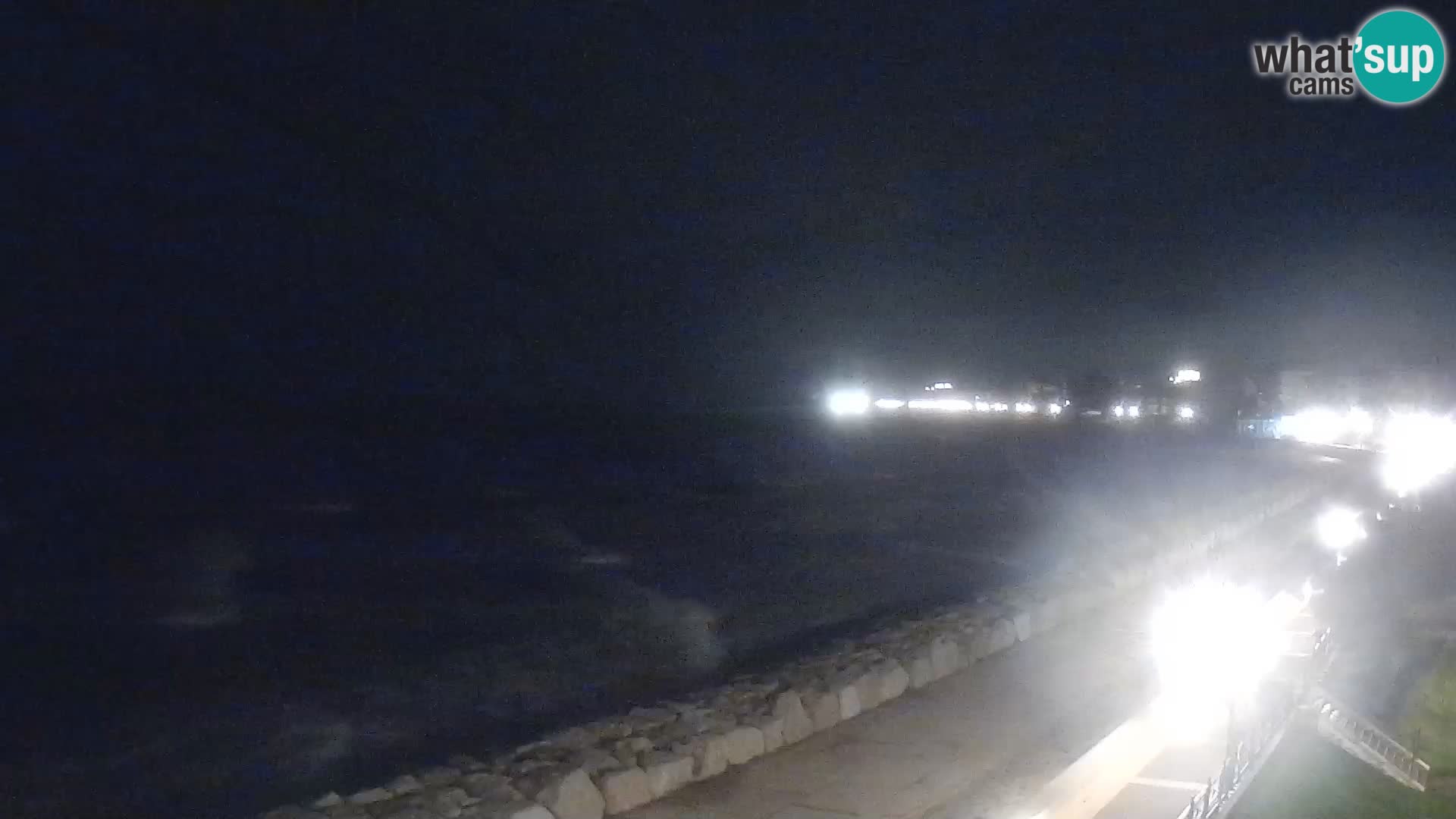 Webcam Caorle Ponente – Vue depuis les Marinai di Caorle