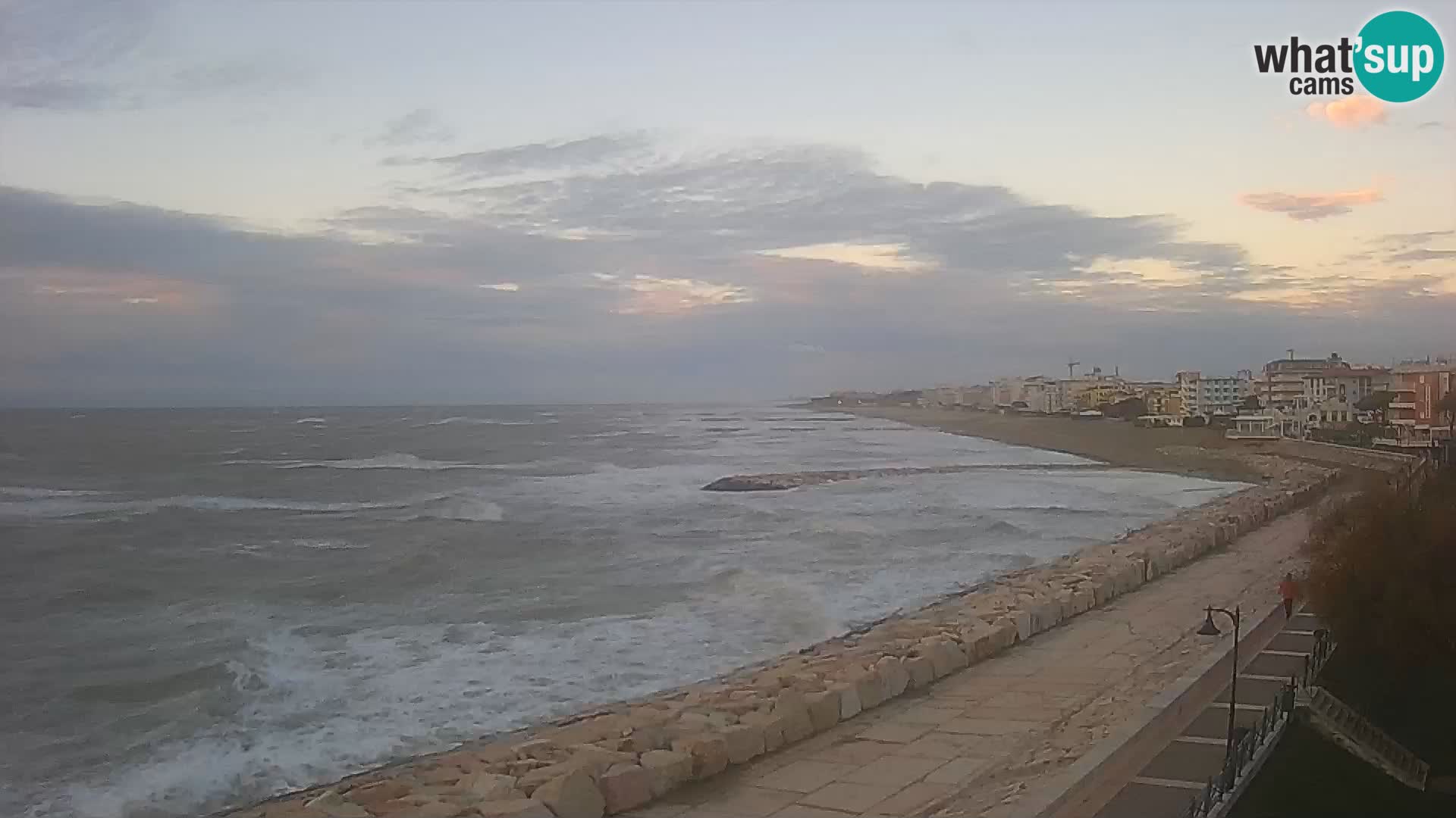 Webcam Caorle Ponente – panorama dall’ASS. Marinai di Caorle