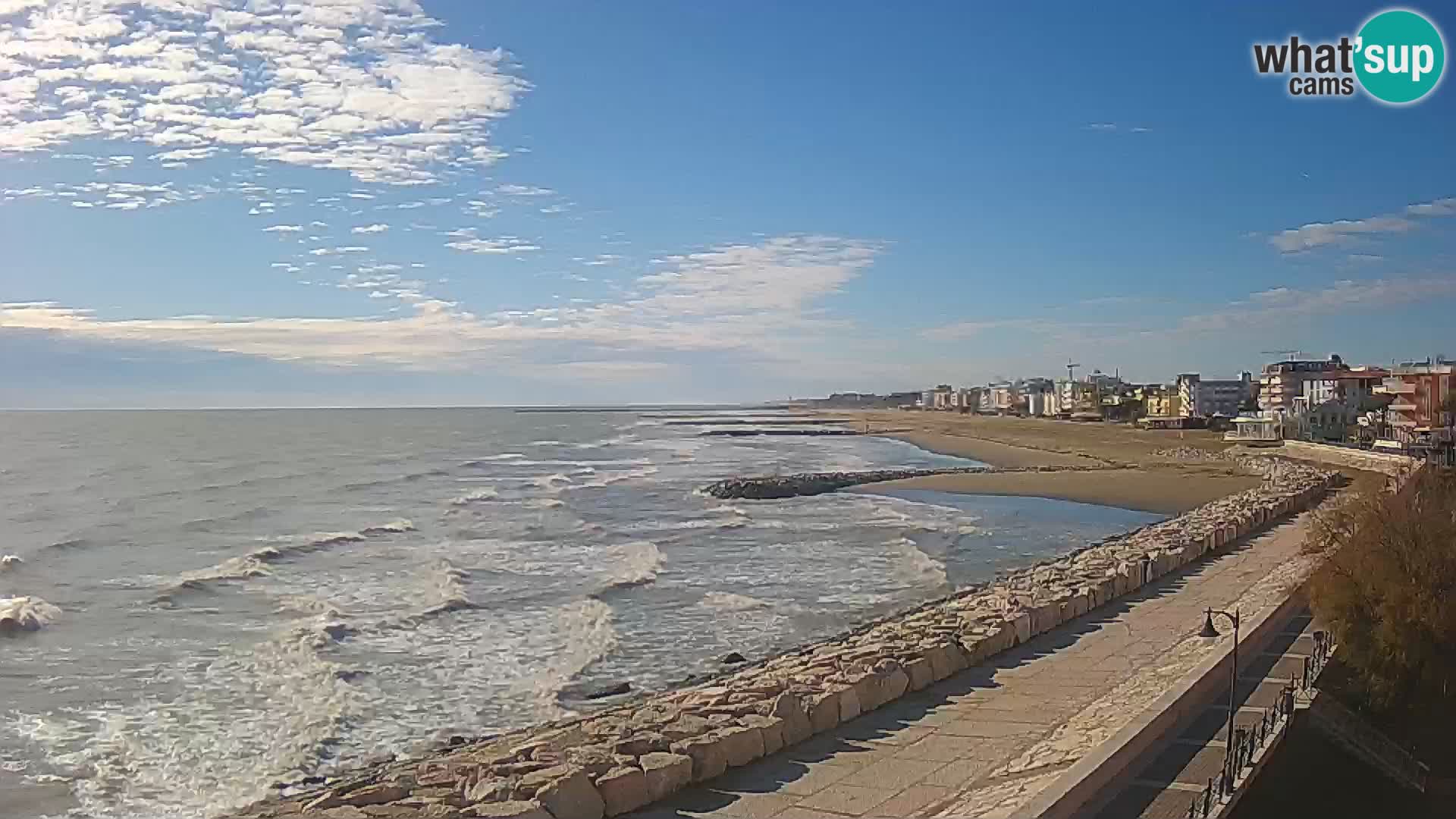 Webcam Caorle Ponente – View from Marinai di Caorle