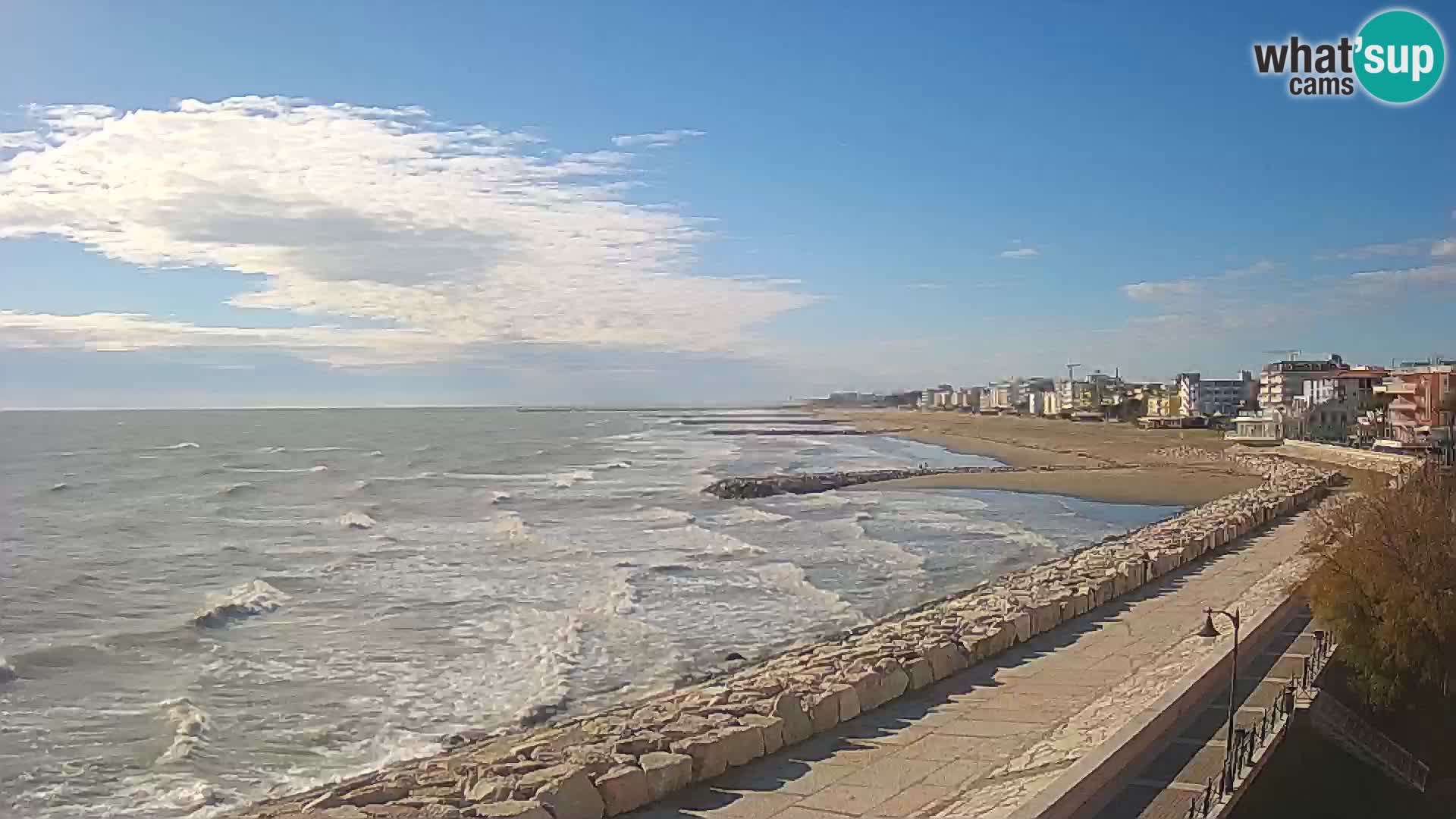 Webcam Caorle Ponente – View from Marinai di Caorle