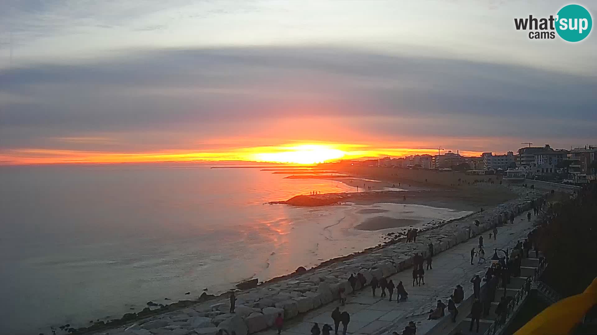 Webcam Caorle Ponente – panorama dall’ASS. Marinai di Caorle