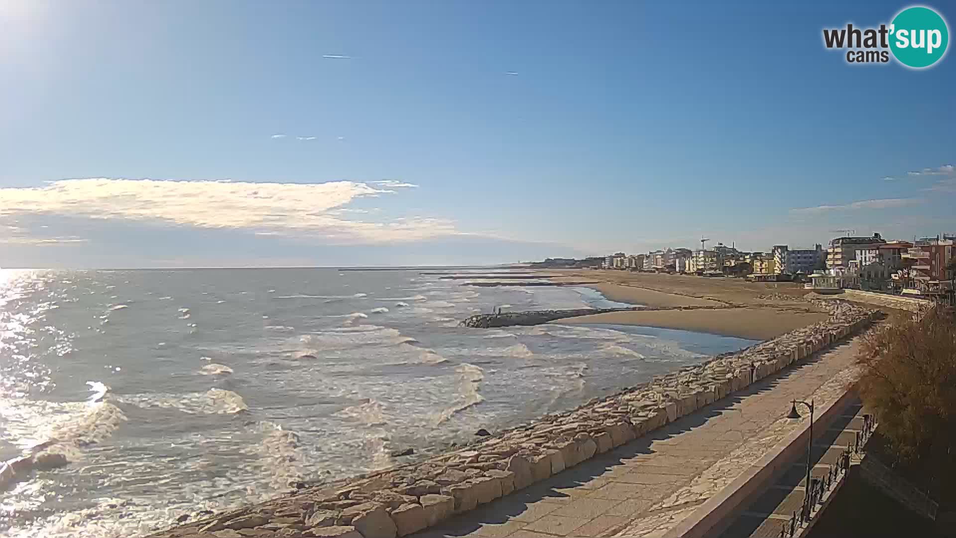 Webcam Caorle Ponente – Vista desde Marinai di Caorle