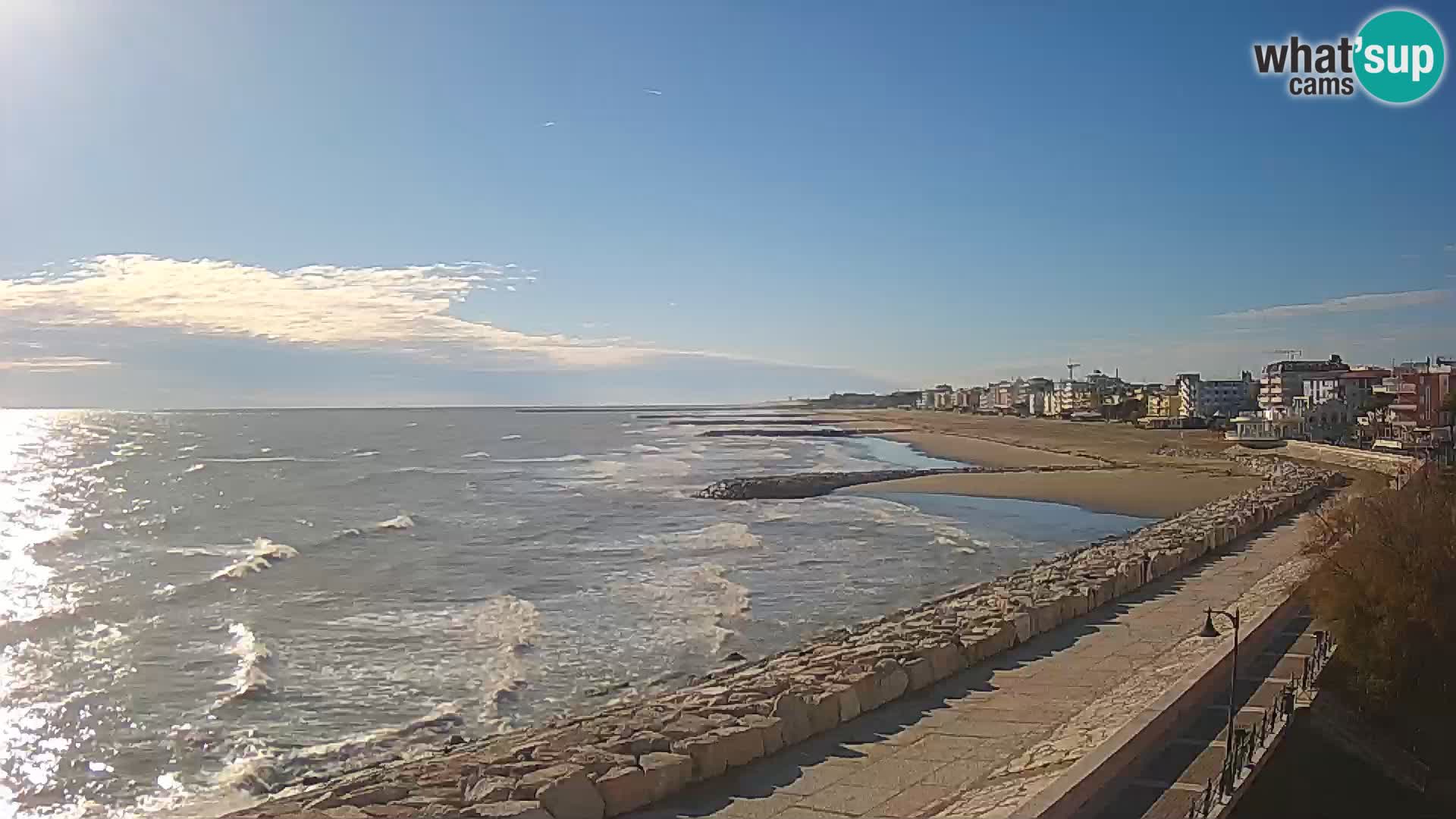 Webcam Caorle Ponente – Vista desde Marinai di Caorle