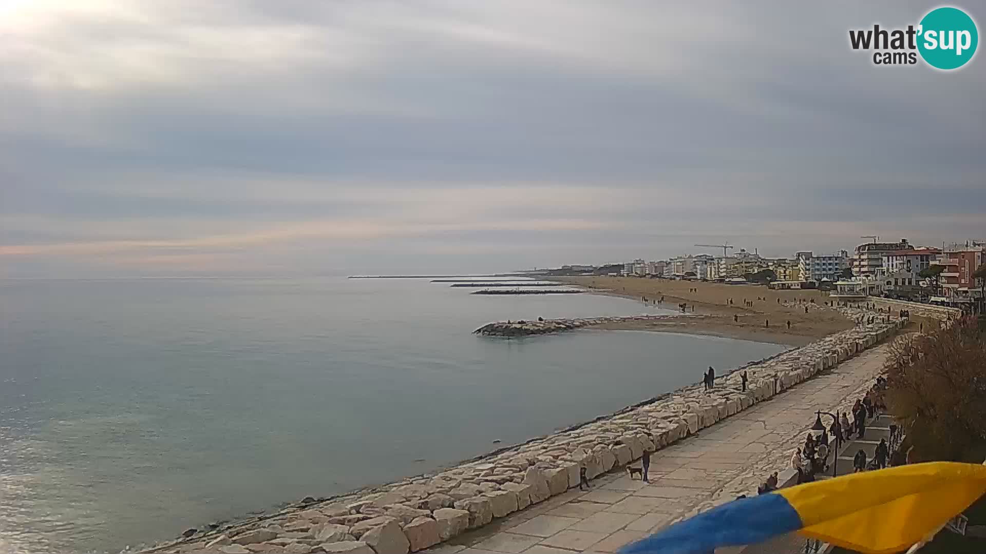 Kamera Caorle Ponente – Pogled iz “Marinai di Caorle”