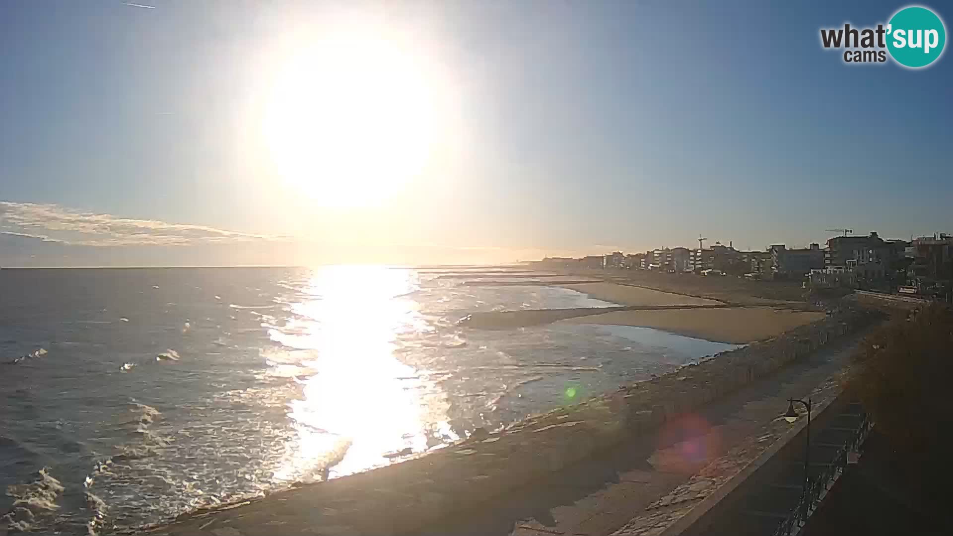 Webcam Caorle Ponente – View from Marinai di Caorle