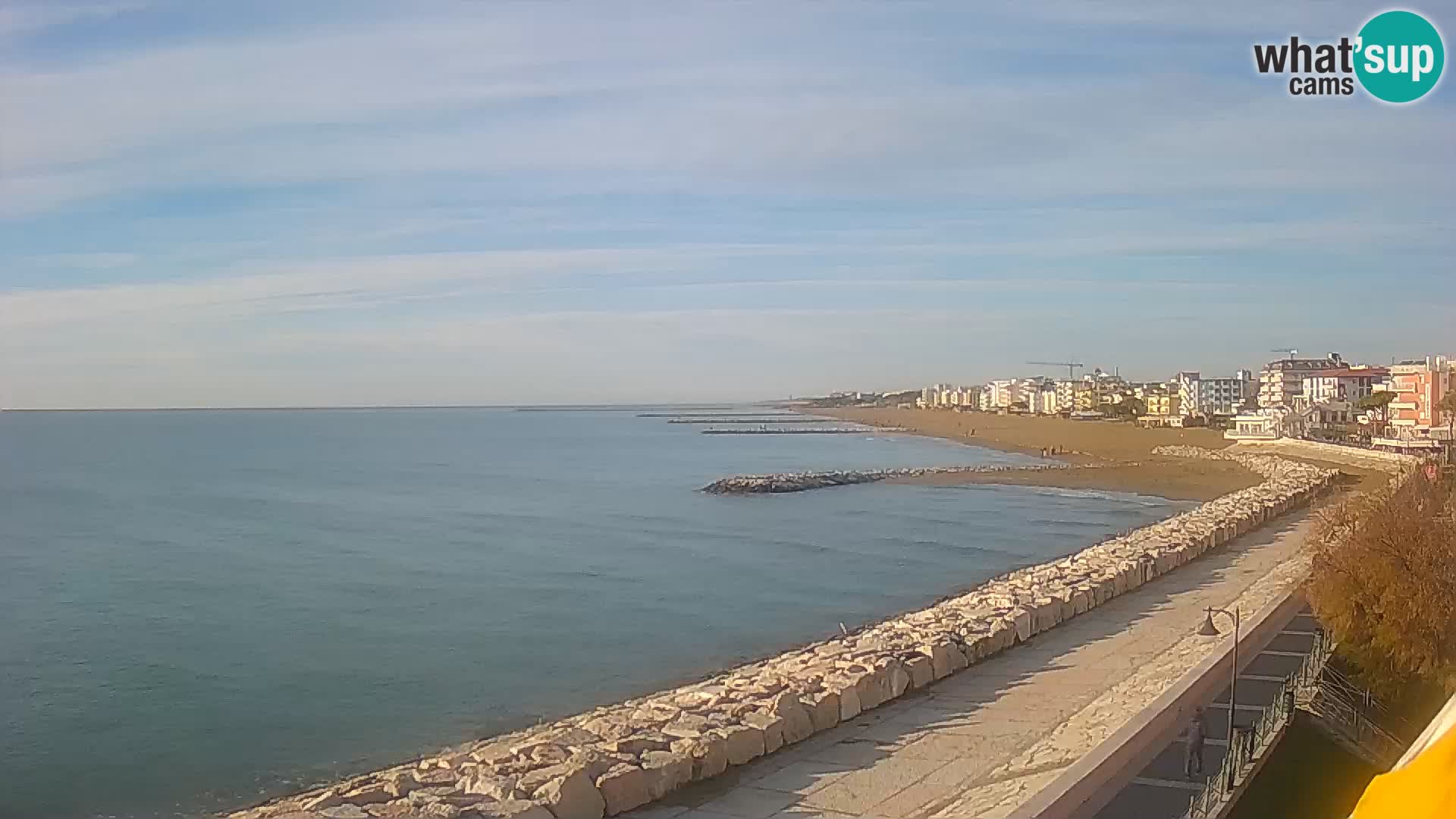Webcam Caorle Ponente – View from Marinai di Caorle