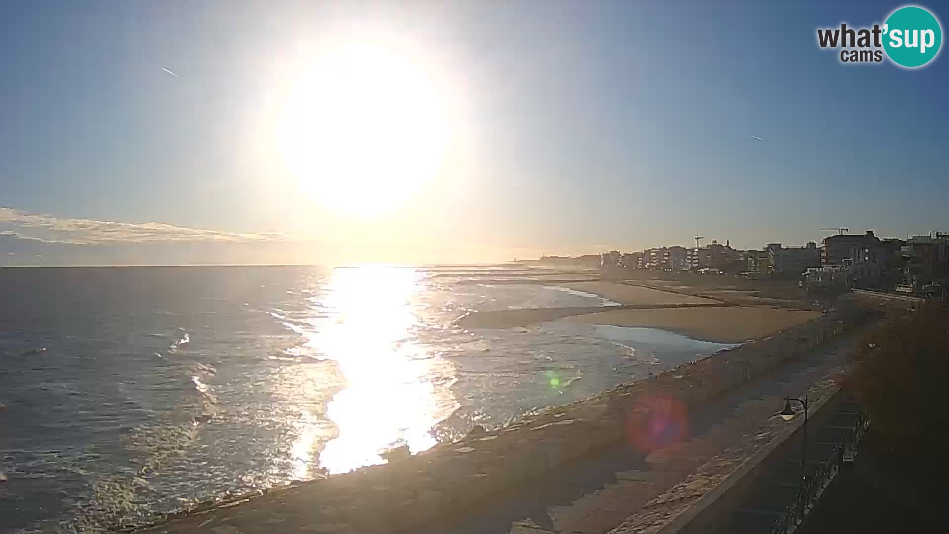 Webcam Caorle Ponente – View from Marinai di Caorle