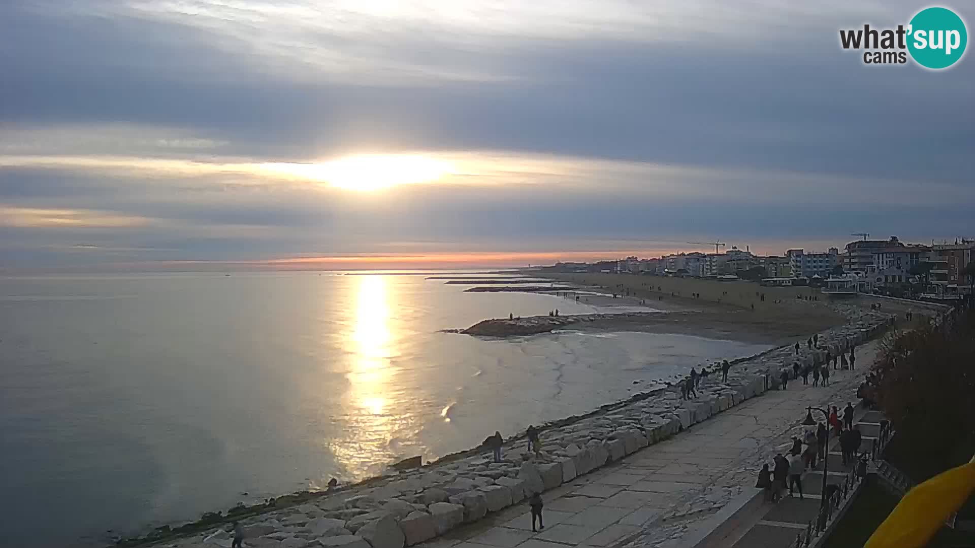 Webcam Caorle Ponente – View from Marinai di Caorle