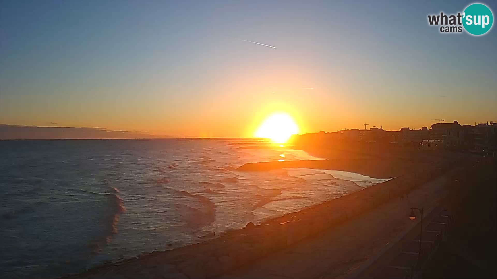 Webcam Caorle Ponente – Vista desde Marinai di Caorle