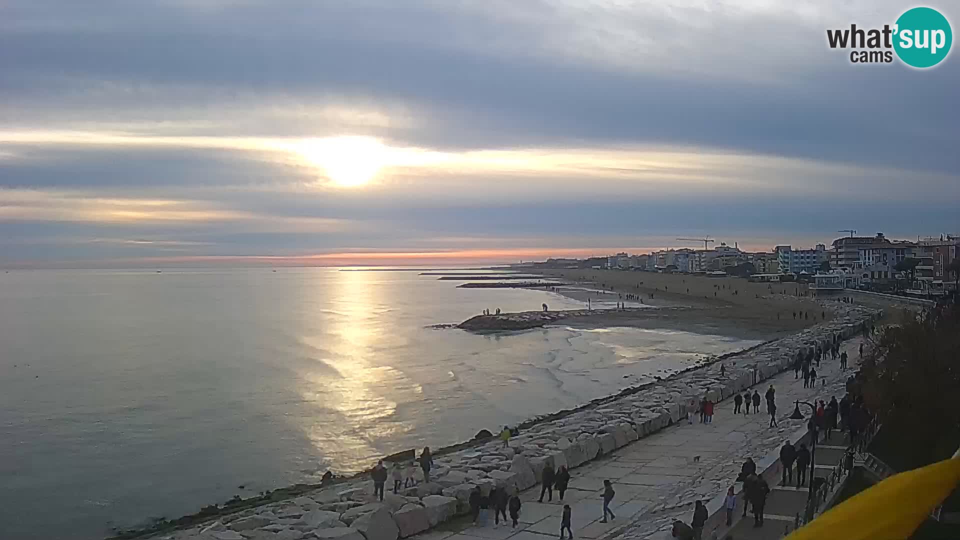 Webcam Caorle Ponente – View from Marinai di Caorle