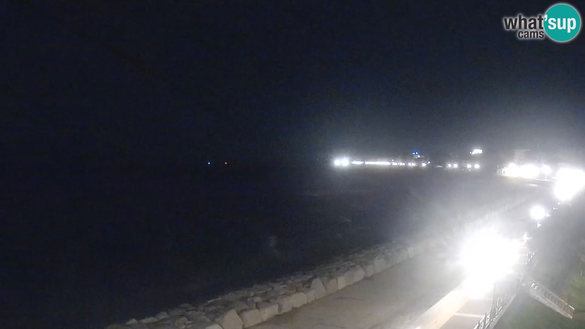 Webcam Caorle Ponente – Vue depuis les Marinai di Caorle