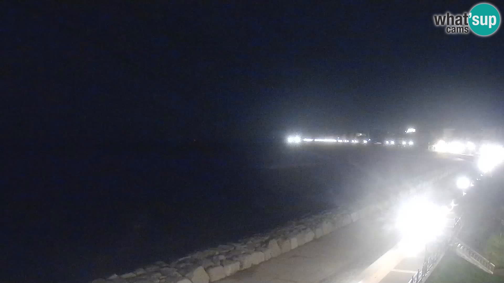 Webcam Caorle Ponente – Blick von Marinai di Caorle