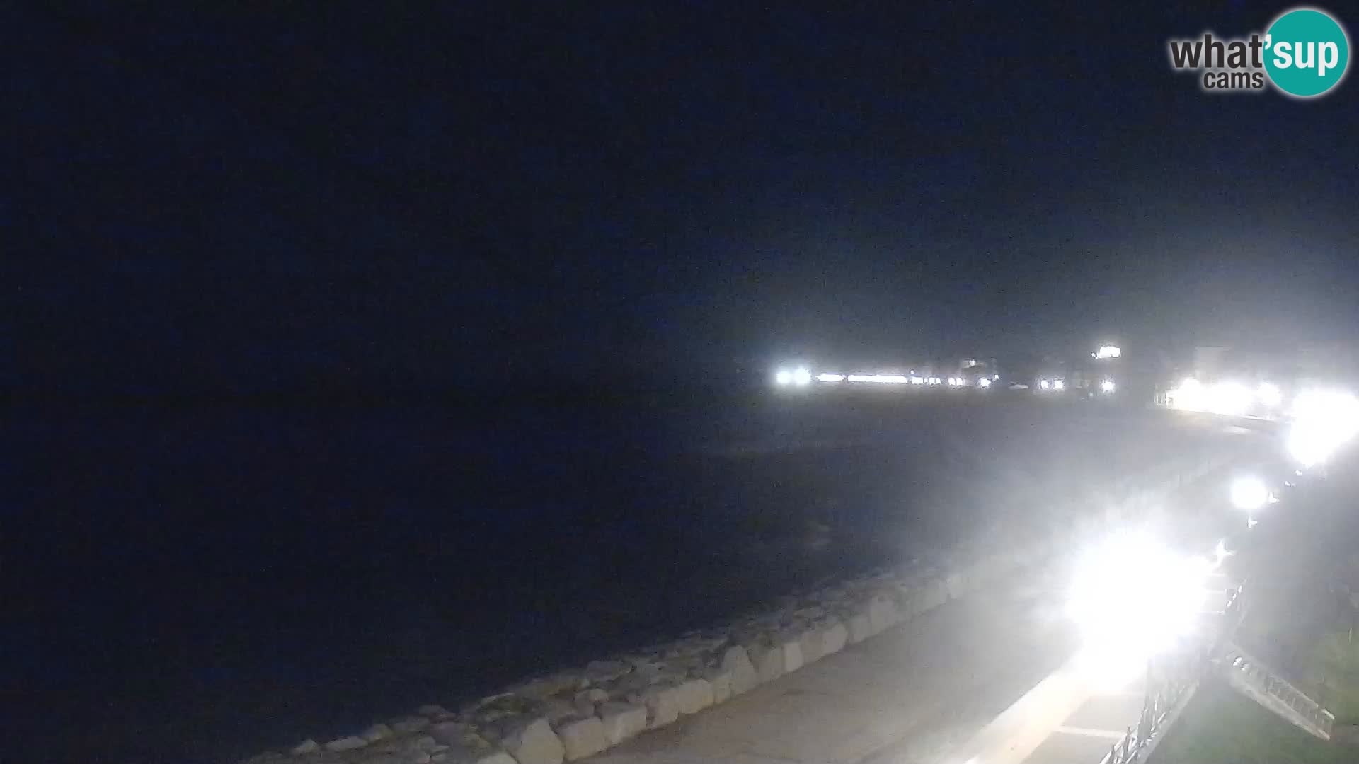 Webcam Caorle Ponente – Vue depuis les Marinai di Caorle