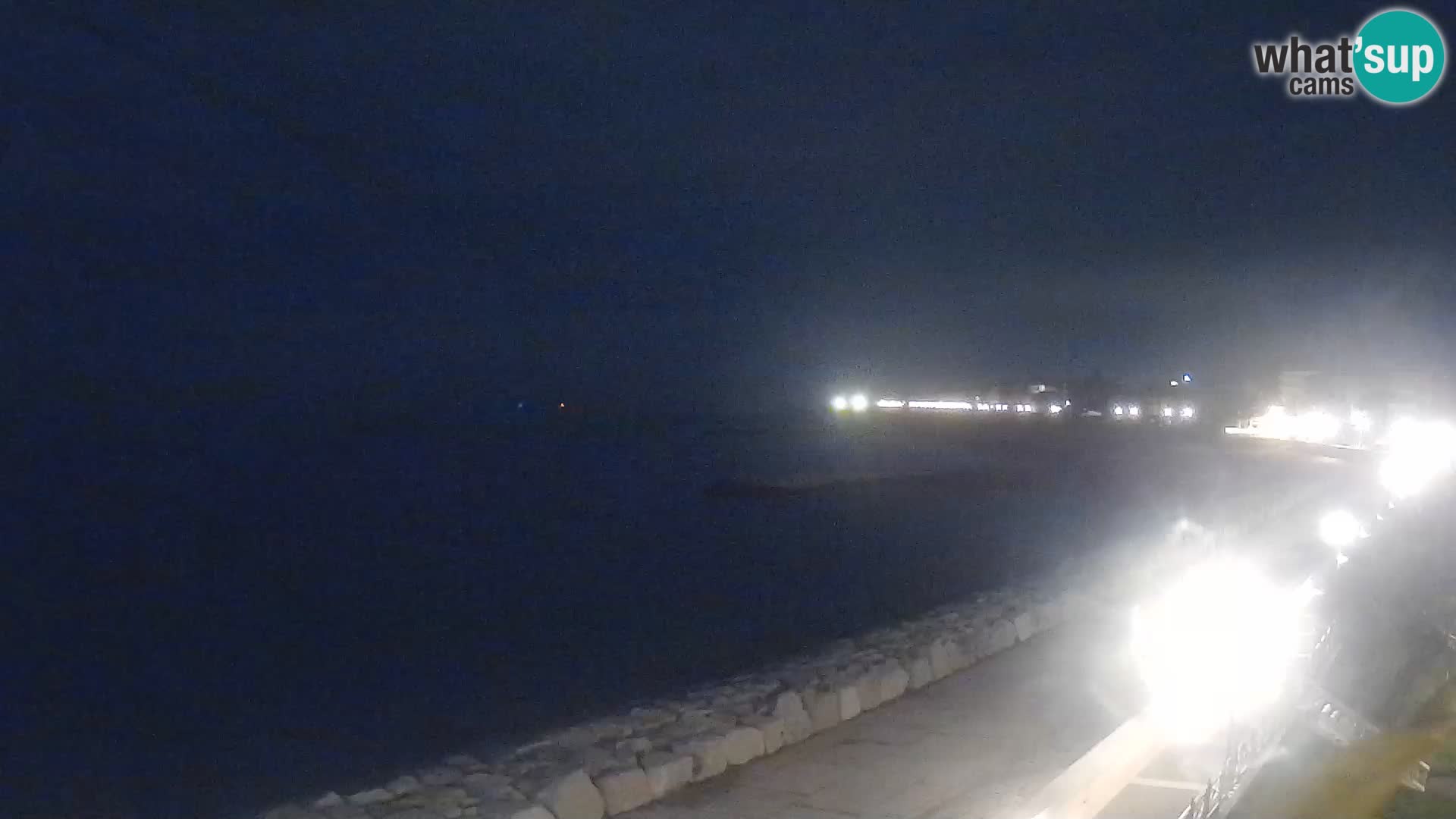 Webcam Caorle Ponente – Vue depuis les Marinai di Caorle