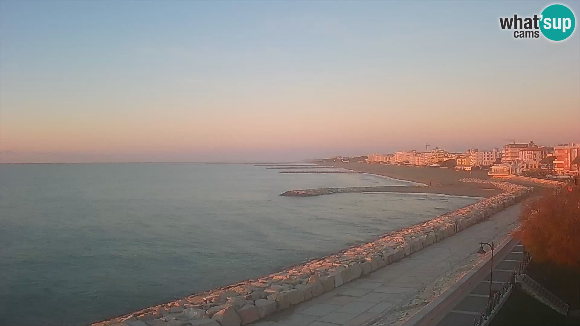 Webcam Caorle Ponente – Vista desde Marinai di Caorle