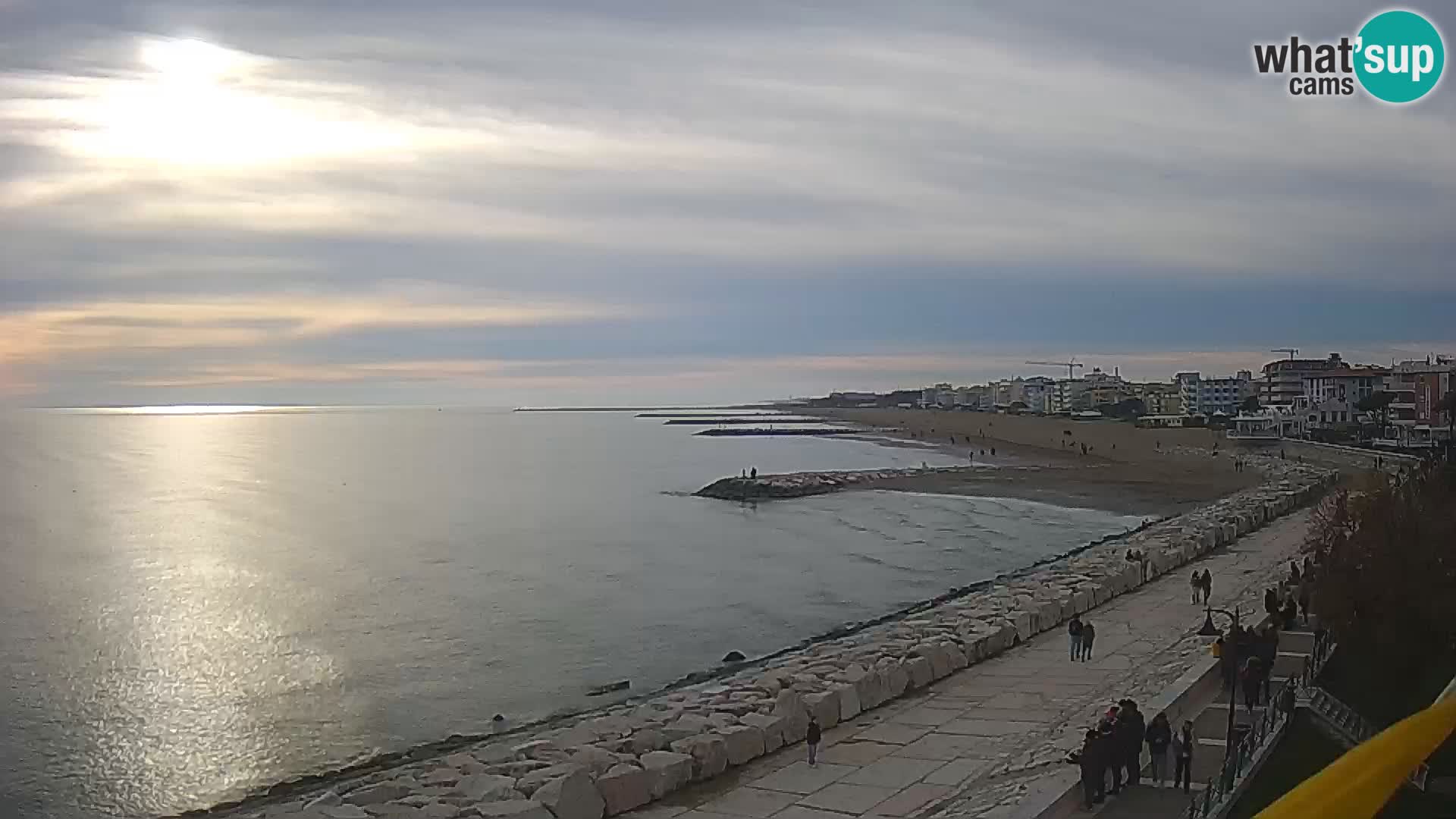 Kamera Caorle Ponente – Pogled iz “Marinai di Caorle”