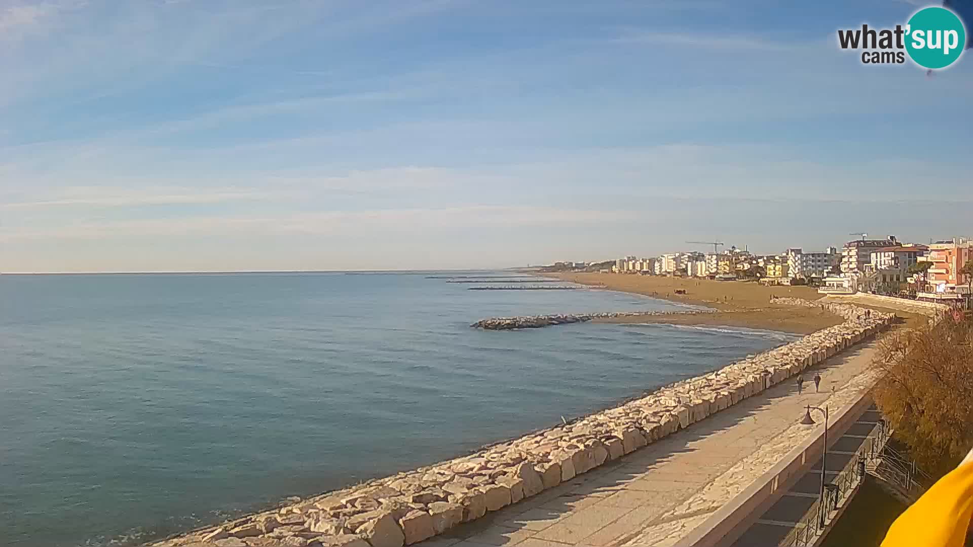 Webcam Caorle Ponente – panorama dall’ASS. Marinai di Caorle