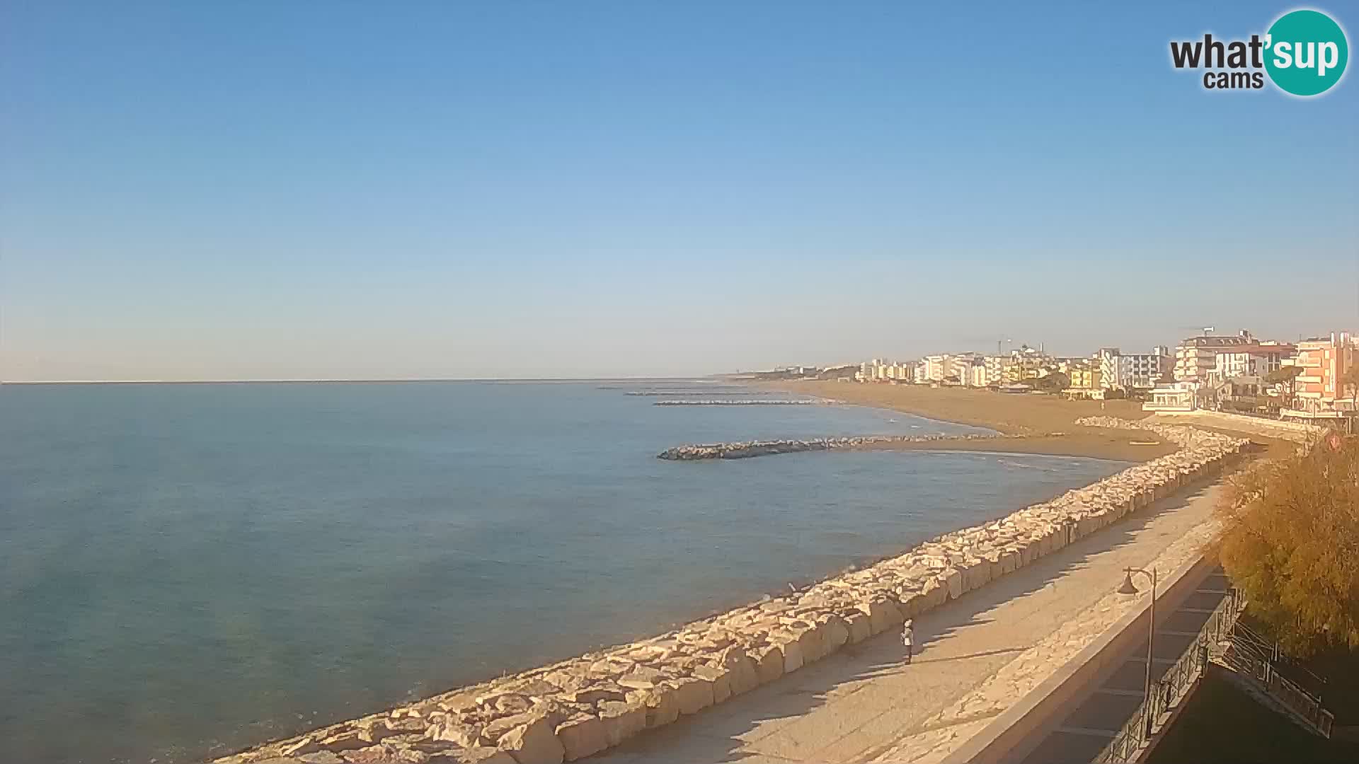 Webcam Caorle Ponente – View from Marinai di Caorle