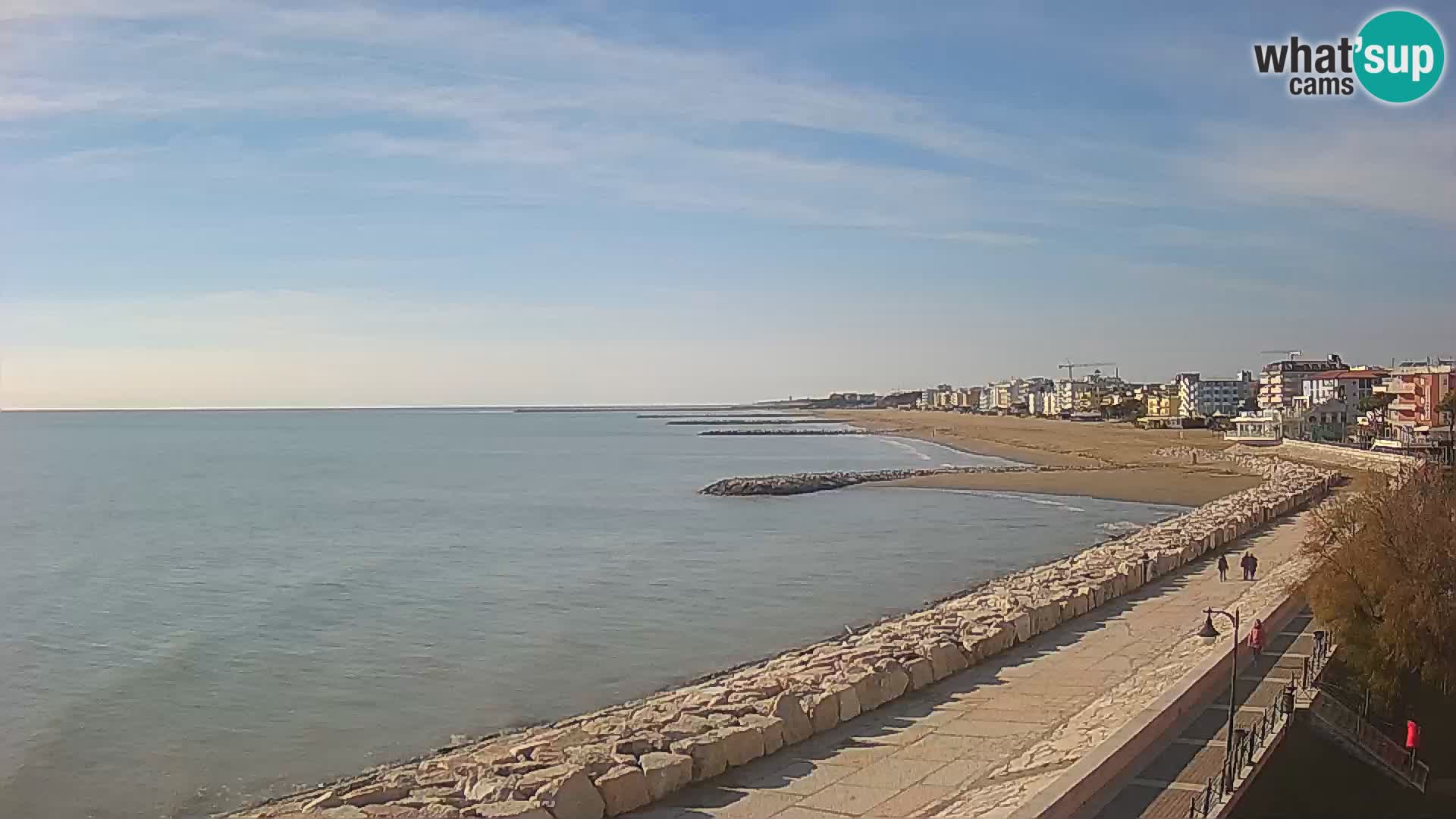 Webcam Caorle Ponente – Vista desde Marinai di Caorle
