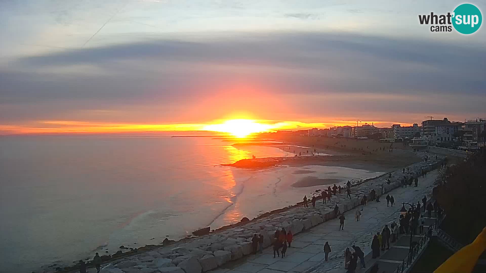 Webcam Caorle Ponente – Vista desde Marinai di Caorle