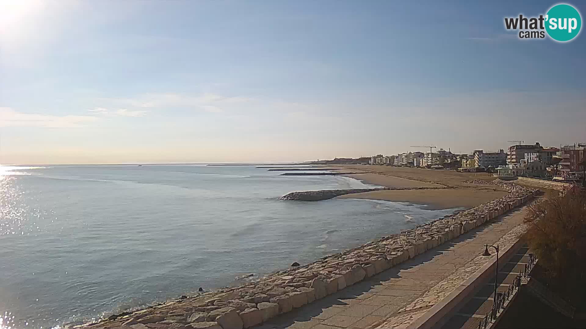Webcam Caorle Ponente – panorama dall’ASS. Marinai di Caorle