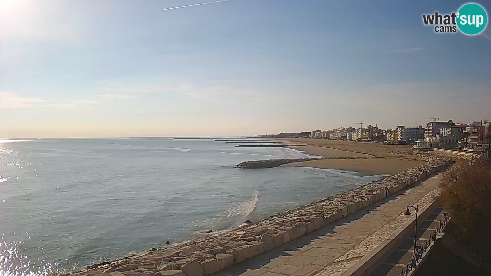 Webcam Caorle Ponente – panorama dall’ASS. Marinai di Caorle