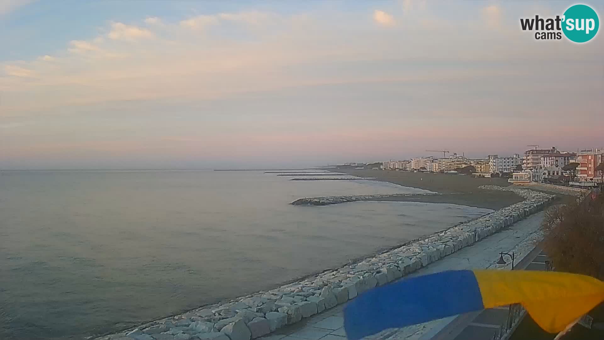 Webcam Caorle Ponente – View from Marinai di Caorle