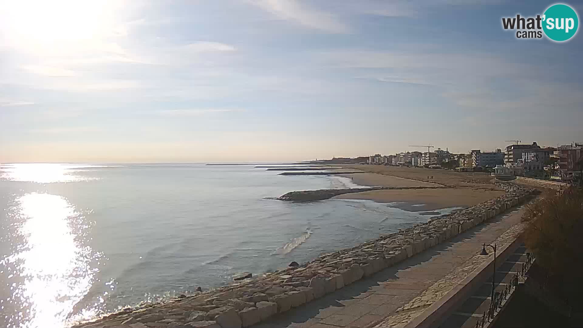 Webcam Caorle Ponente – panorama dall’ASS. Marinai di Caorle