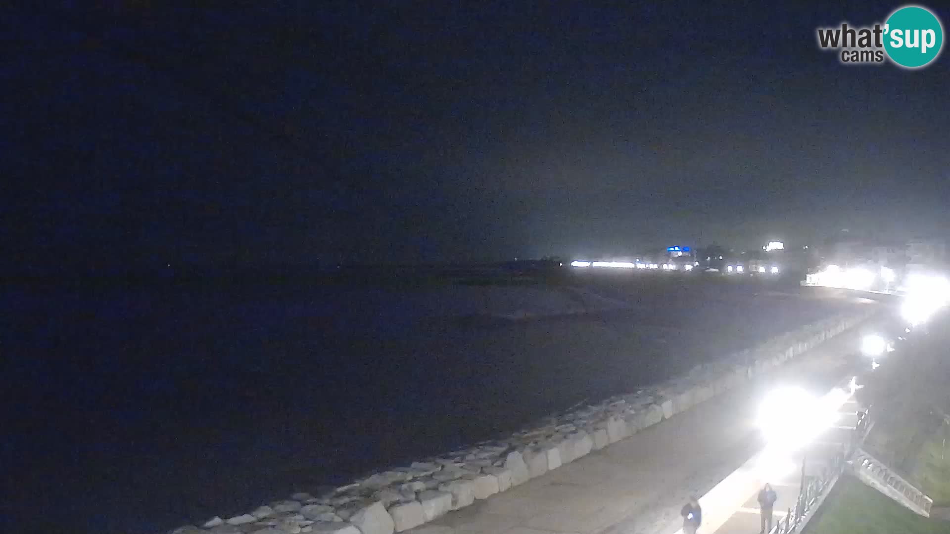 Webcam Caorle Ponente – Blick von Marinai di Caorle