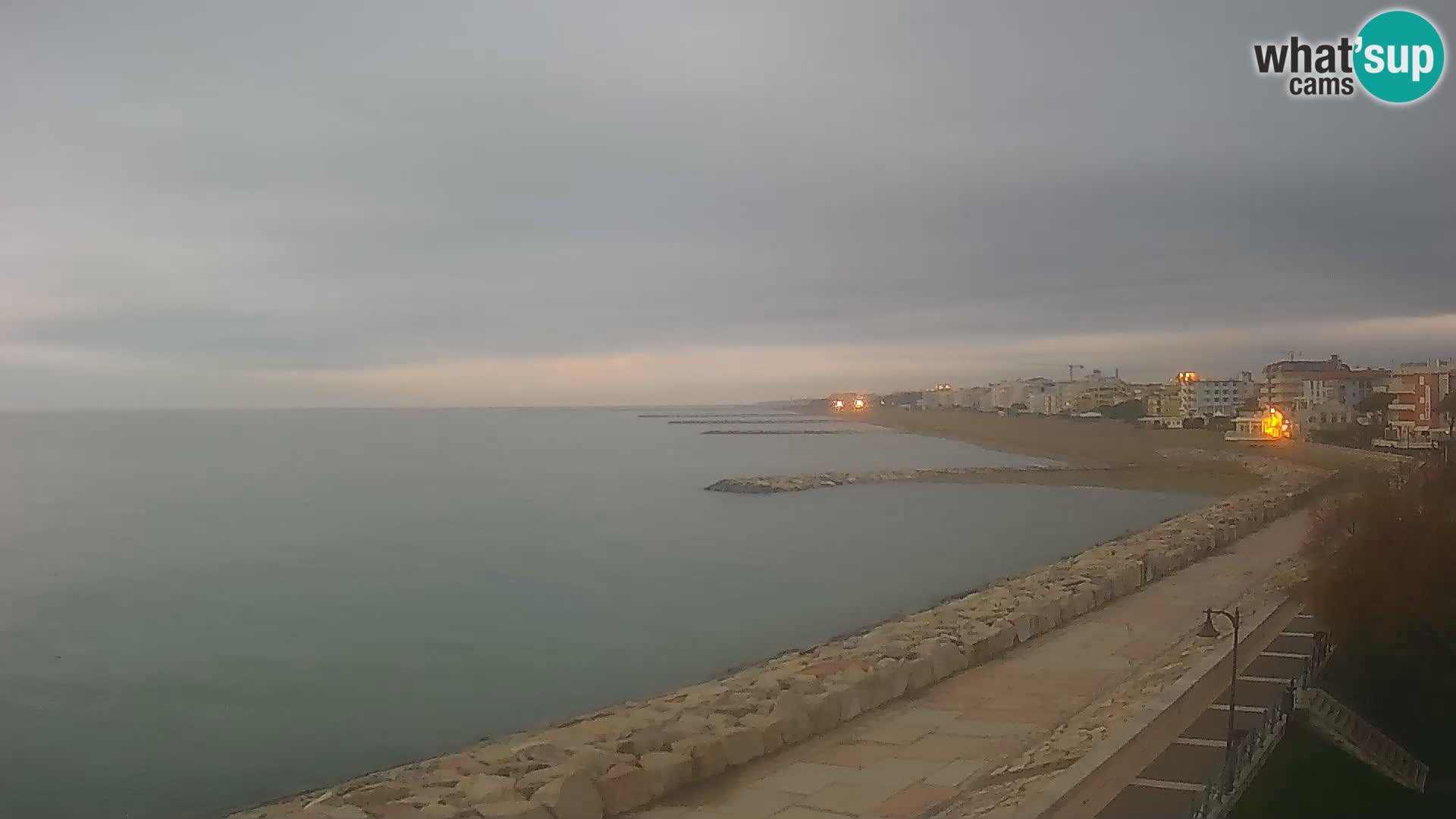 Webcam Caorle Ponente – View from Marinai di Caorle